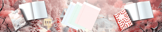Christmas Composition Books for Journaling & Reflection - MySisterIsASurvivor