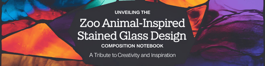 Zoo Animal Stained Glass Composition Notebook: A Creative Tribute - MySisterIsASurvivor