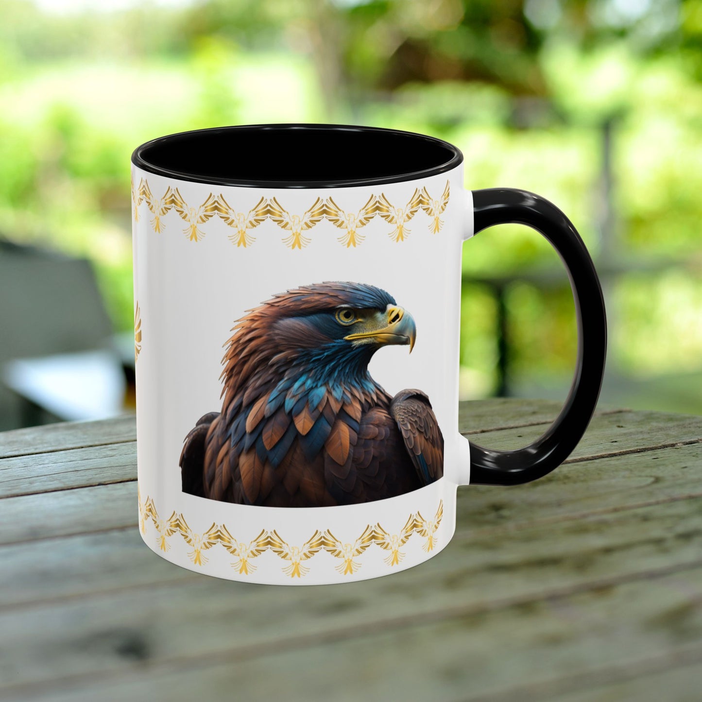 Feathers of Resilience Mug promoting courage, empowerment, and healing strength for mental wellness.