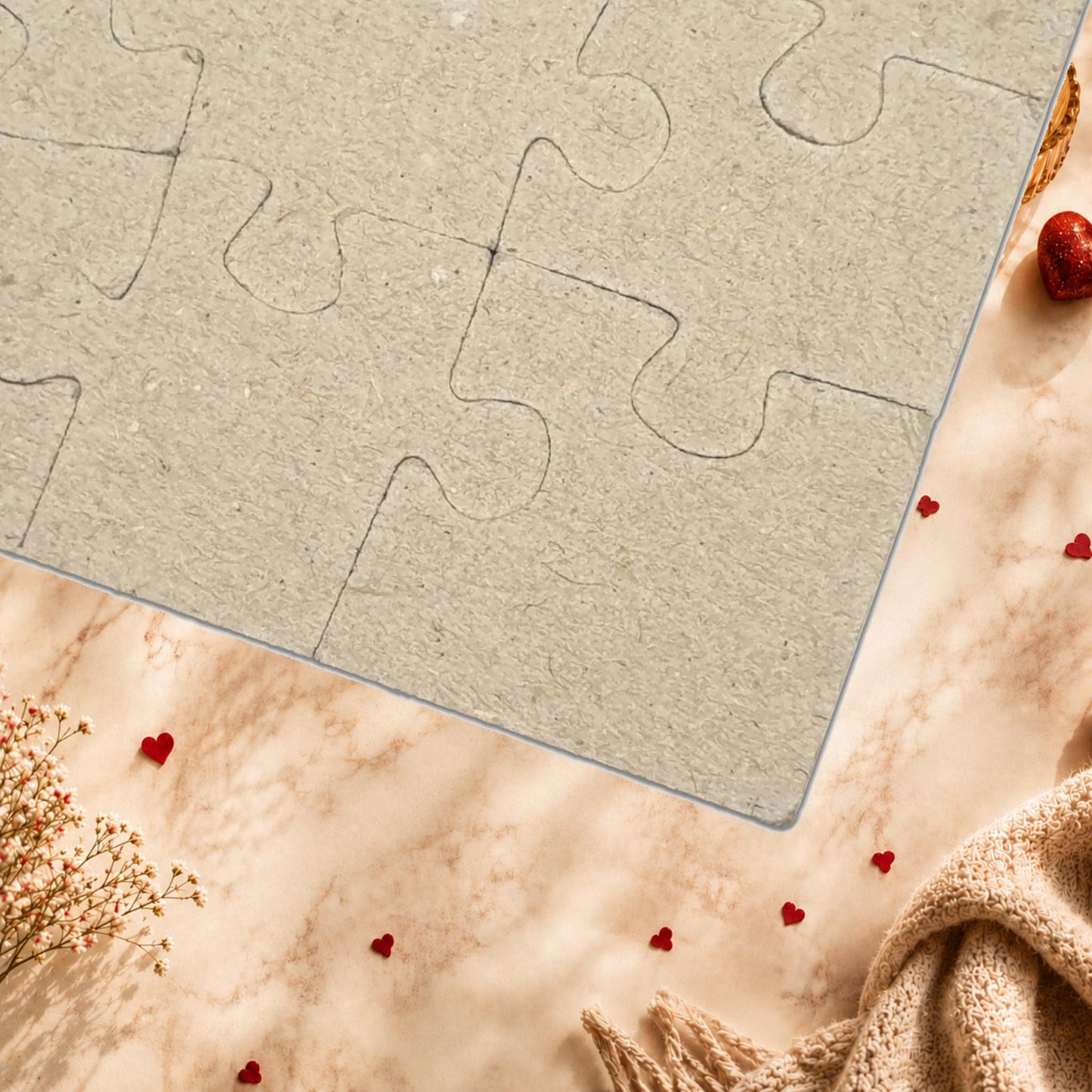 Shop our premium happy thoughts harmony valentines day puzzle from MySisterIsASurvivor.
