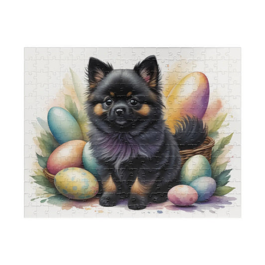 Shop our pomeranian hoppy paws easter delight mental health puzzle 4 featuring the 252 pcs (Horizontal) style option from MySisterIsASurvivor.