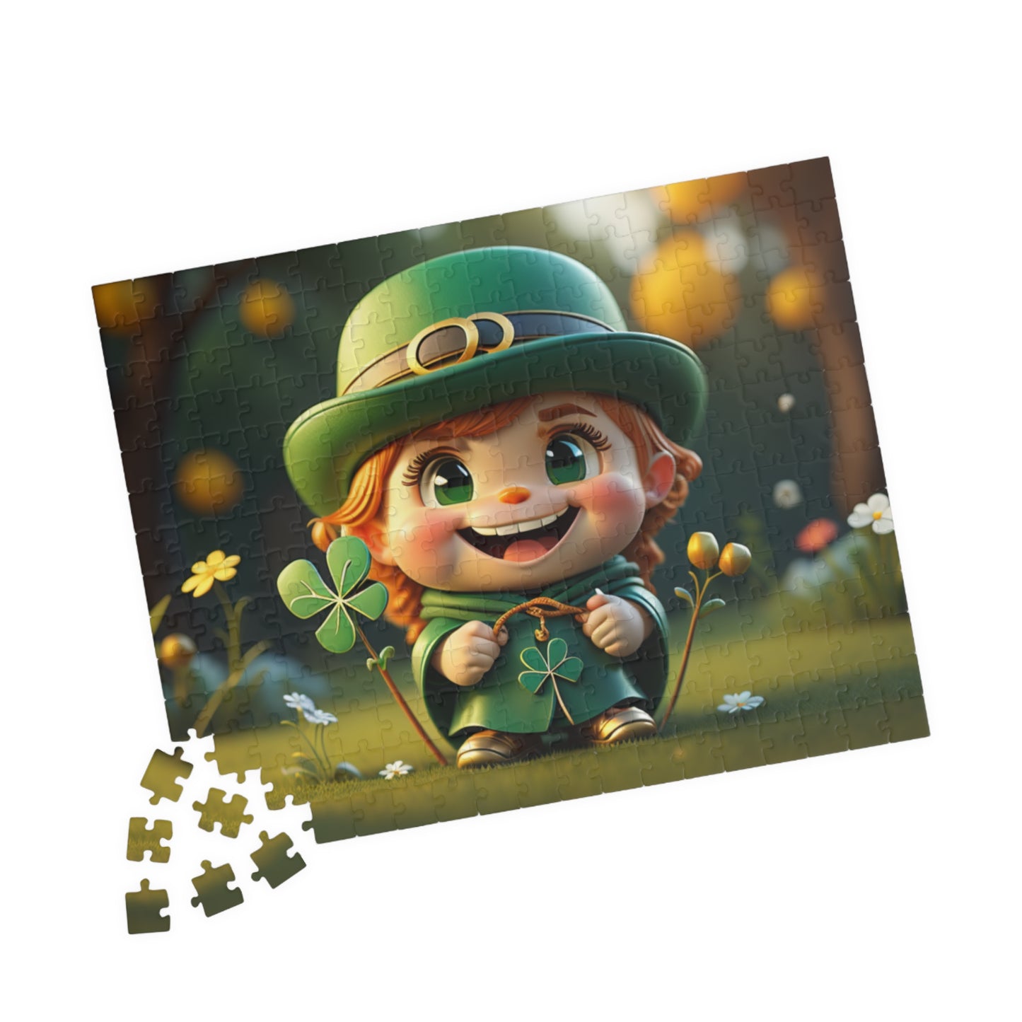 Serendipitous Leprechaun Laughter - St. Patrick's Day Mental Health Puzzle
