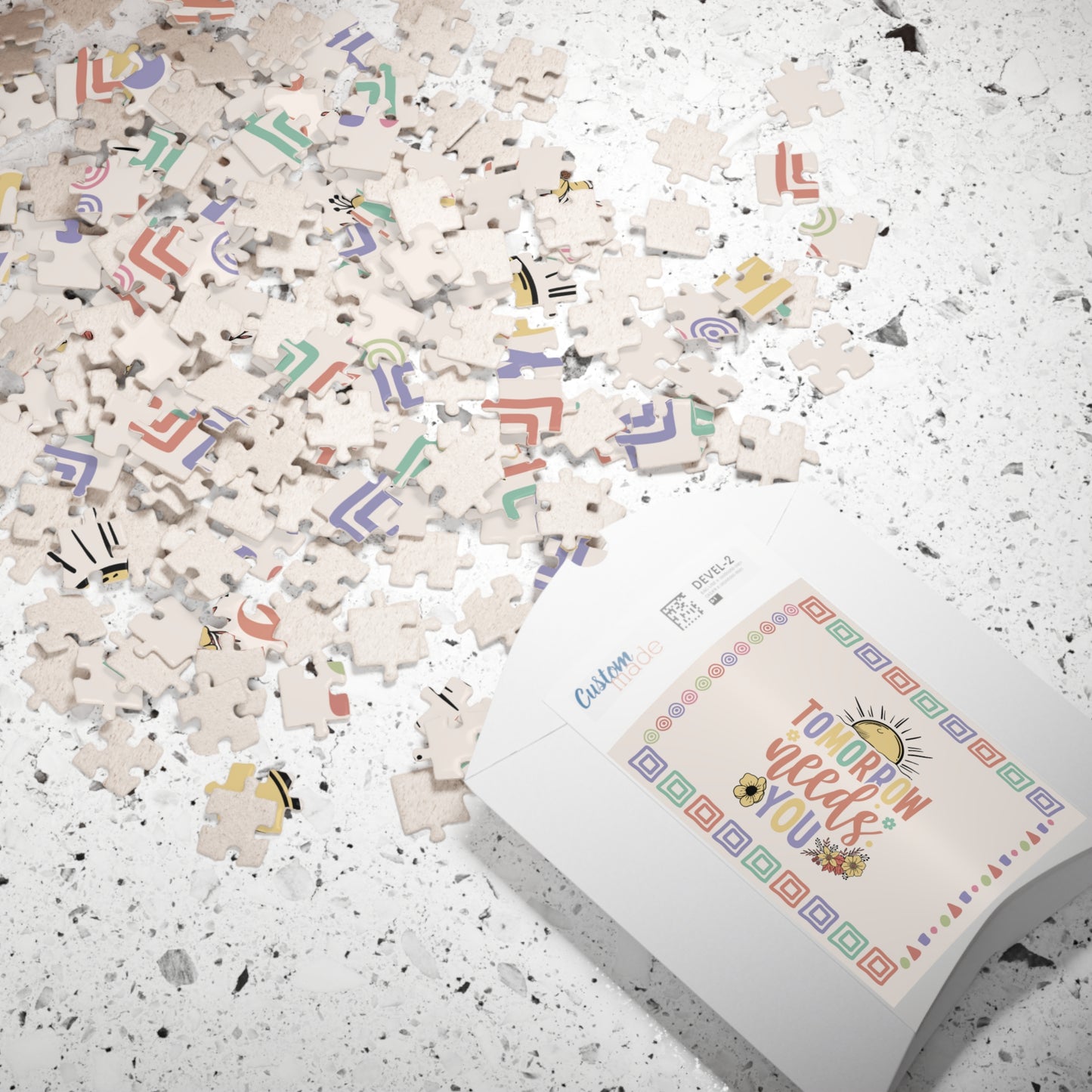 Tomorrow Needs You - Mental Health Quote Puzzle