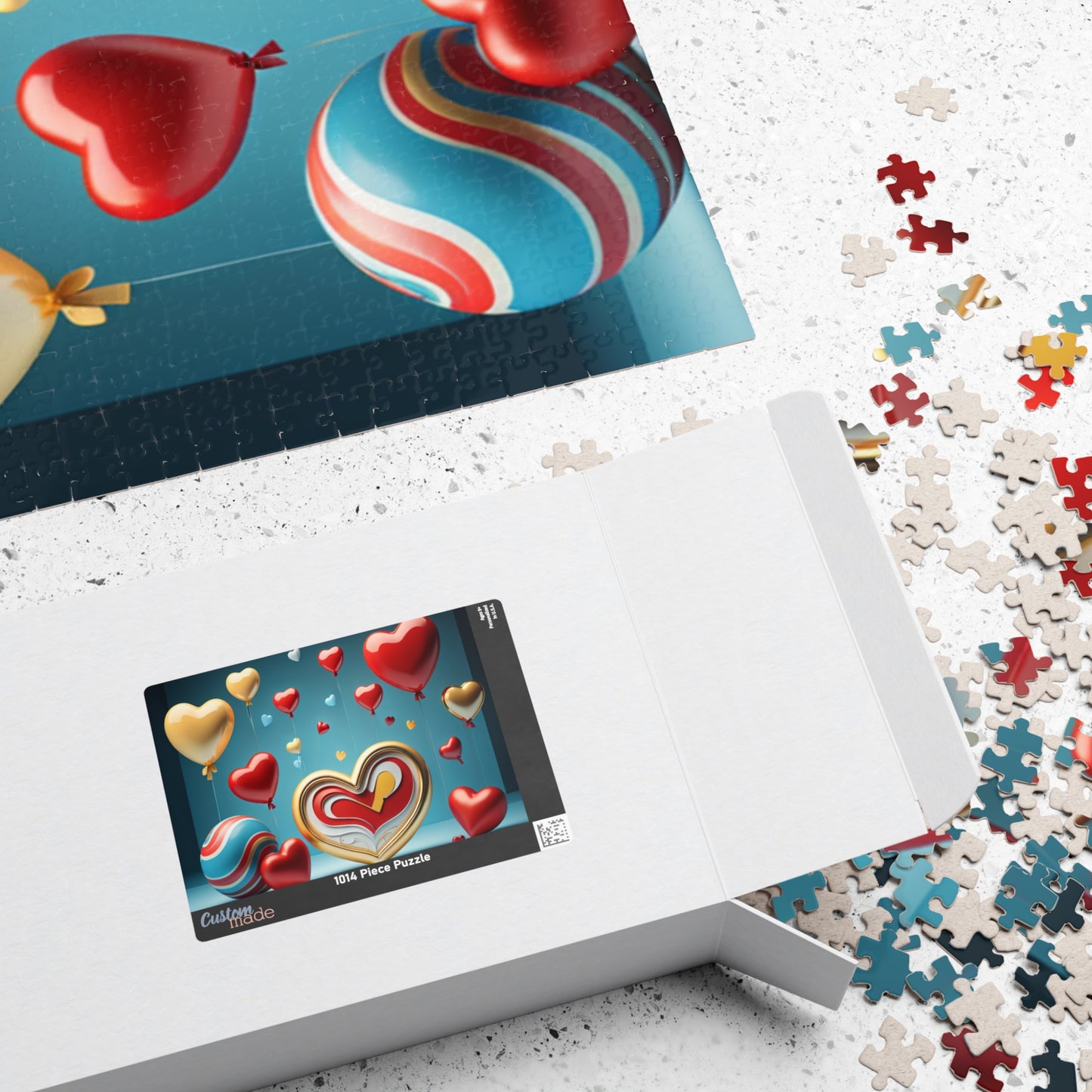 Uplifting Unwind Unison: Valentine's Day Puzzle for Self-Care, Emotional Growth, and Personal Empowerment