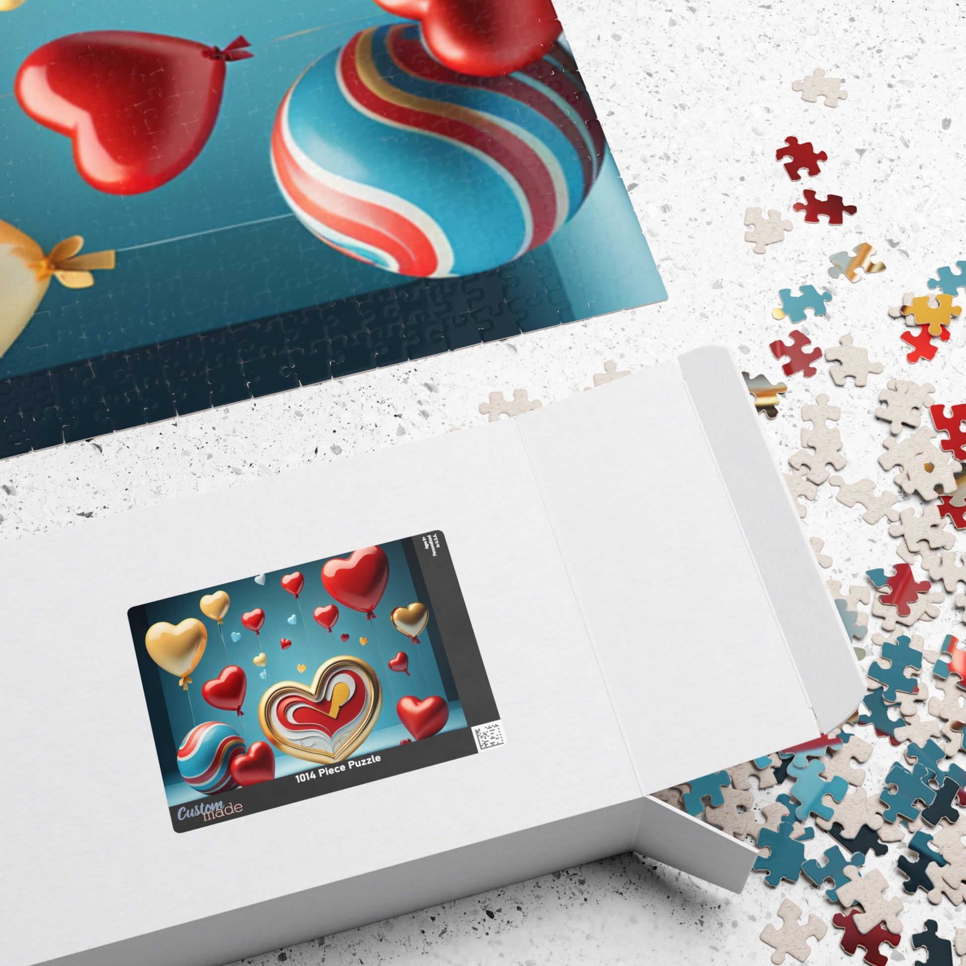 Uplifting Unwind Unison: Valentine's Day Puzzle for Self-Care, Emotional Growth, and Personal Empowerment