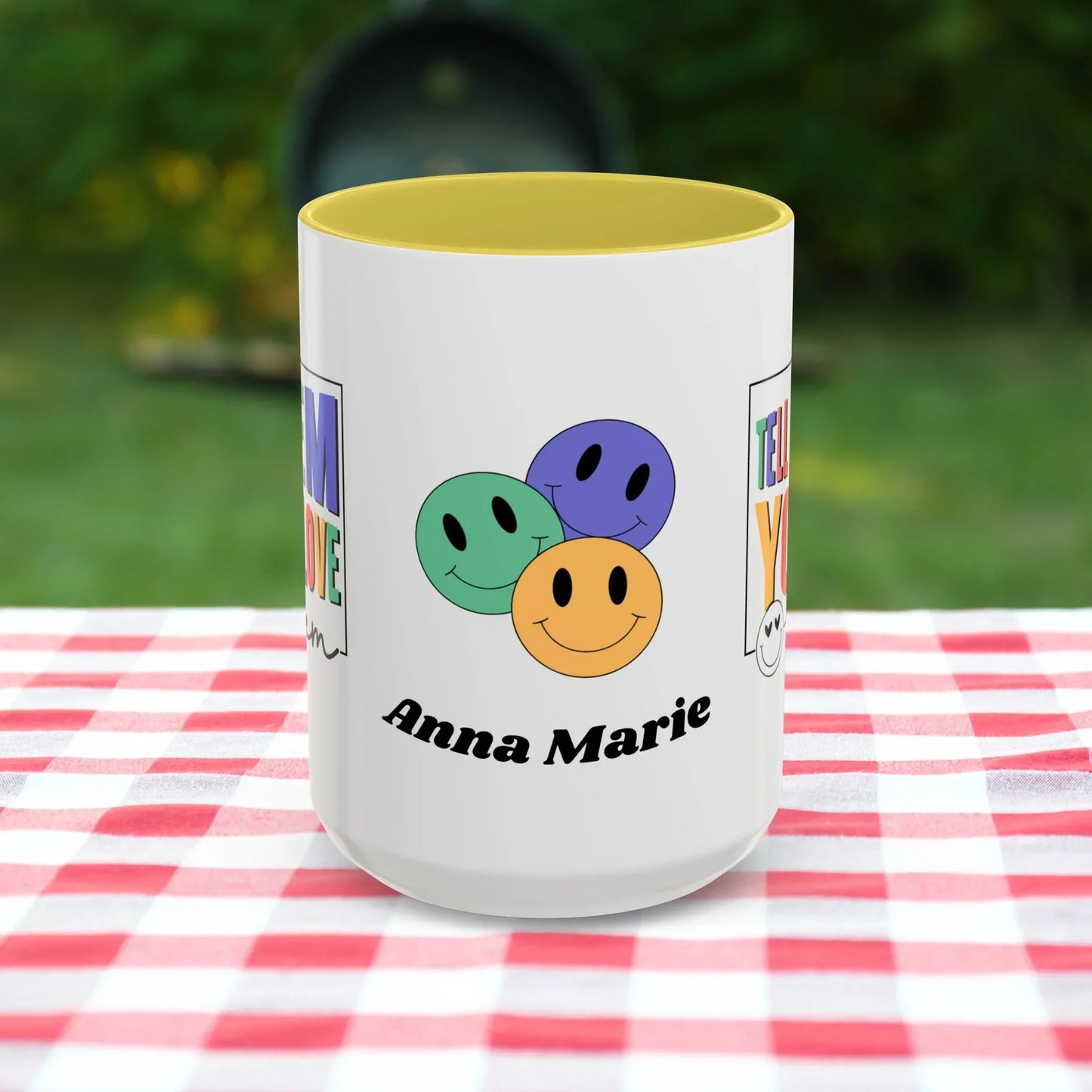 Shop our premium tell them you love them ceramic mug 11oz 15oz from MySisterIsASurvivor.