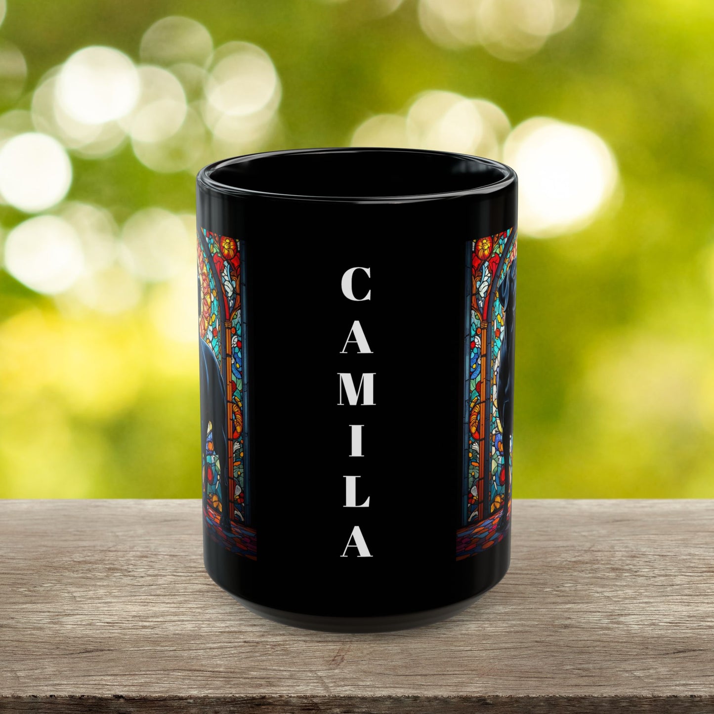 Rottweiler (Rare Black) Personalized Mug, Pet Lover Mug, Dog Coffee Mug, Custom Name Mug, Dog Lover Gift, Dog-Themed Mug, Rottie Mug