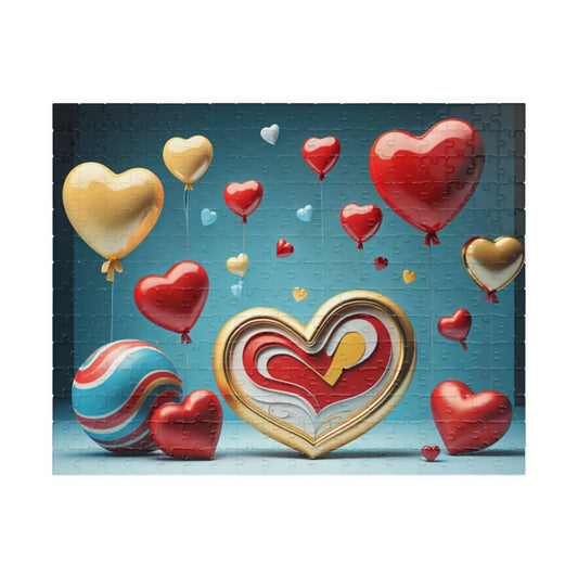 Shop our uplifting unwind unison valentines day puzzle featuring the 252 pcs (Horizontal) style option from MySisterIsASurvivor.