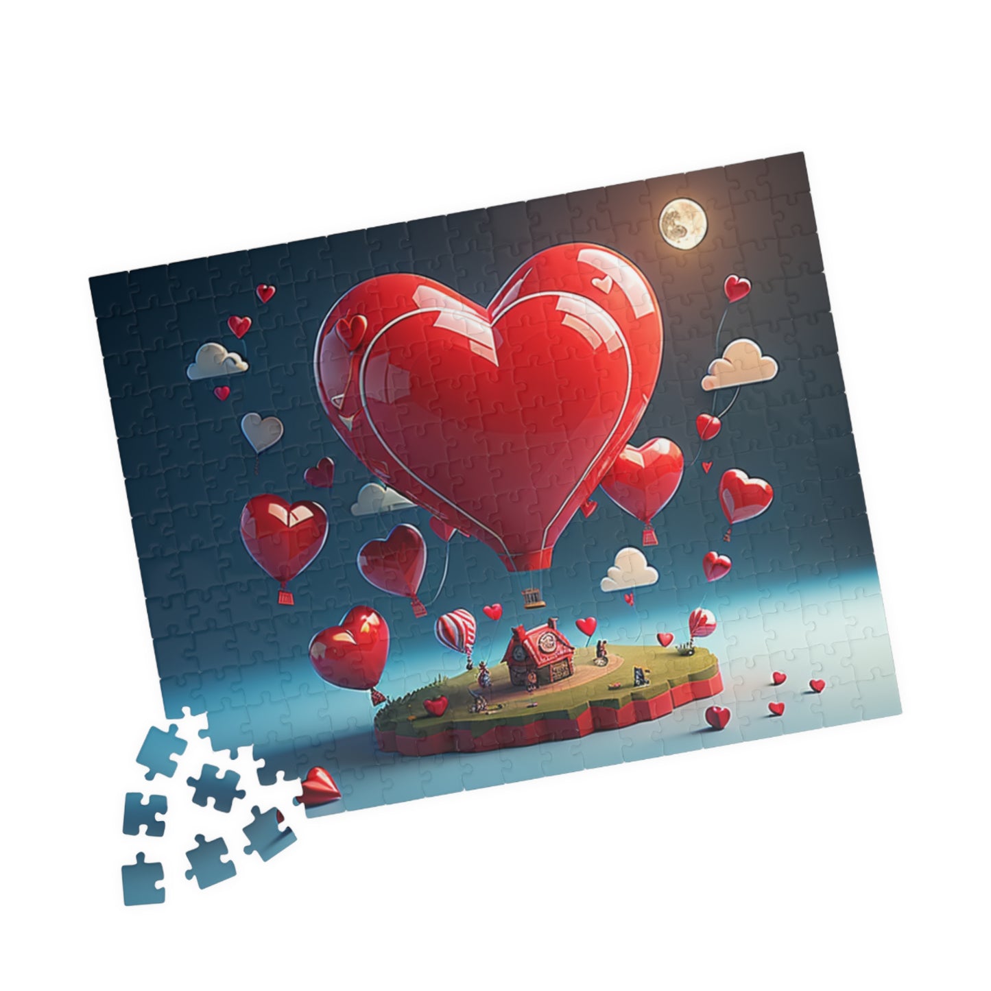 Love in Cloudland: Valentine's Day Puzzle for Self-Care, Emotional Growth, and Personal Empowerment