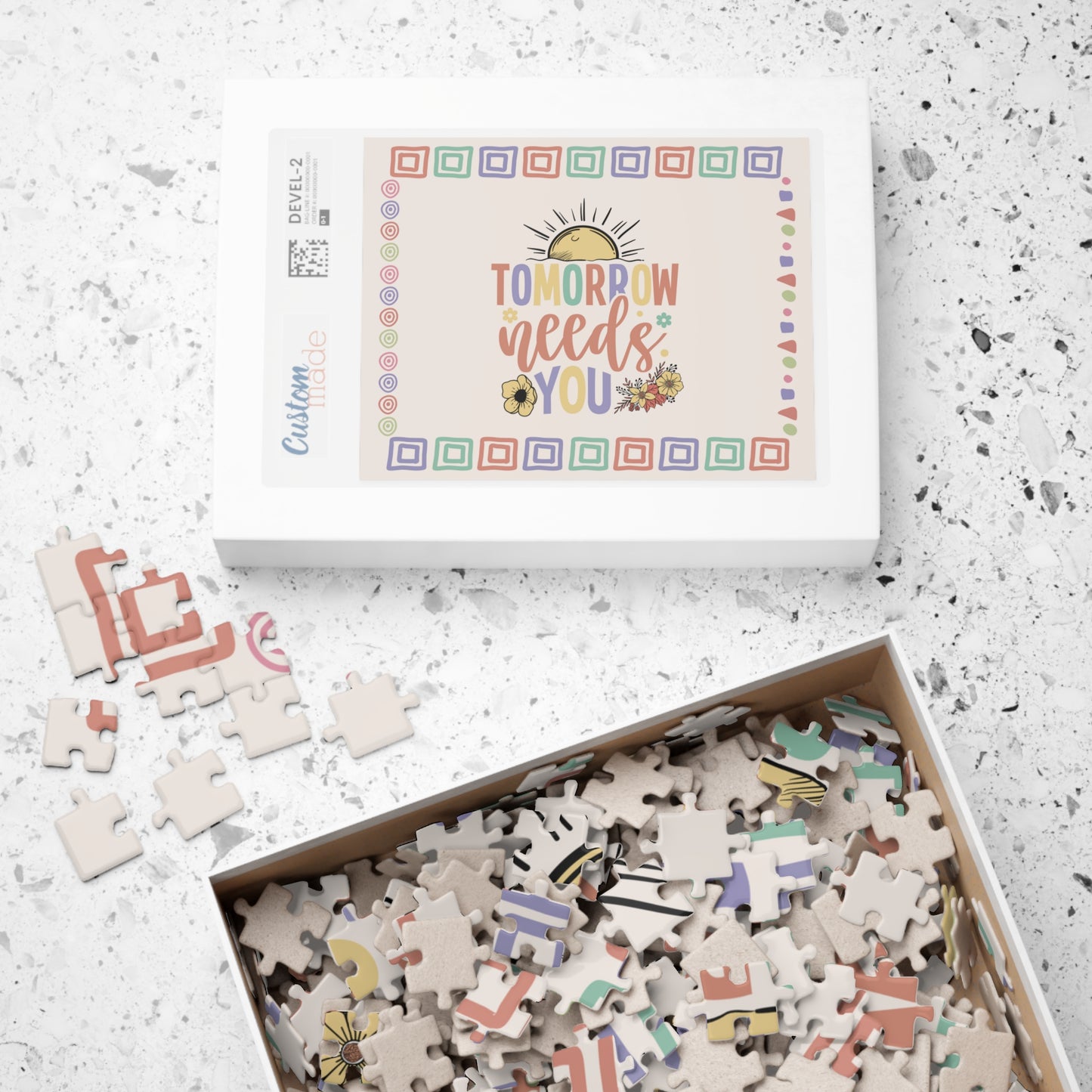 Tomorrow Needs You - Mental Health Quote Puzzle