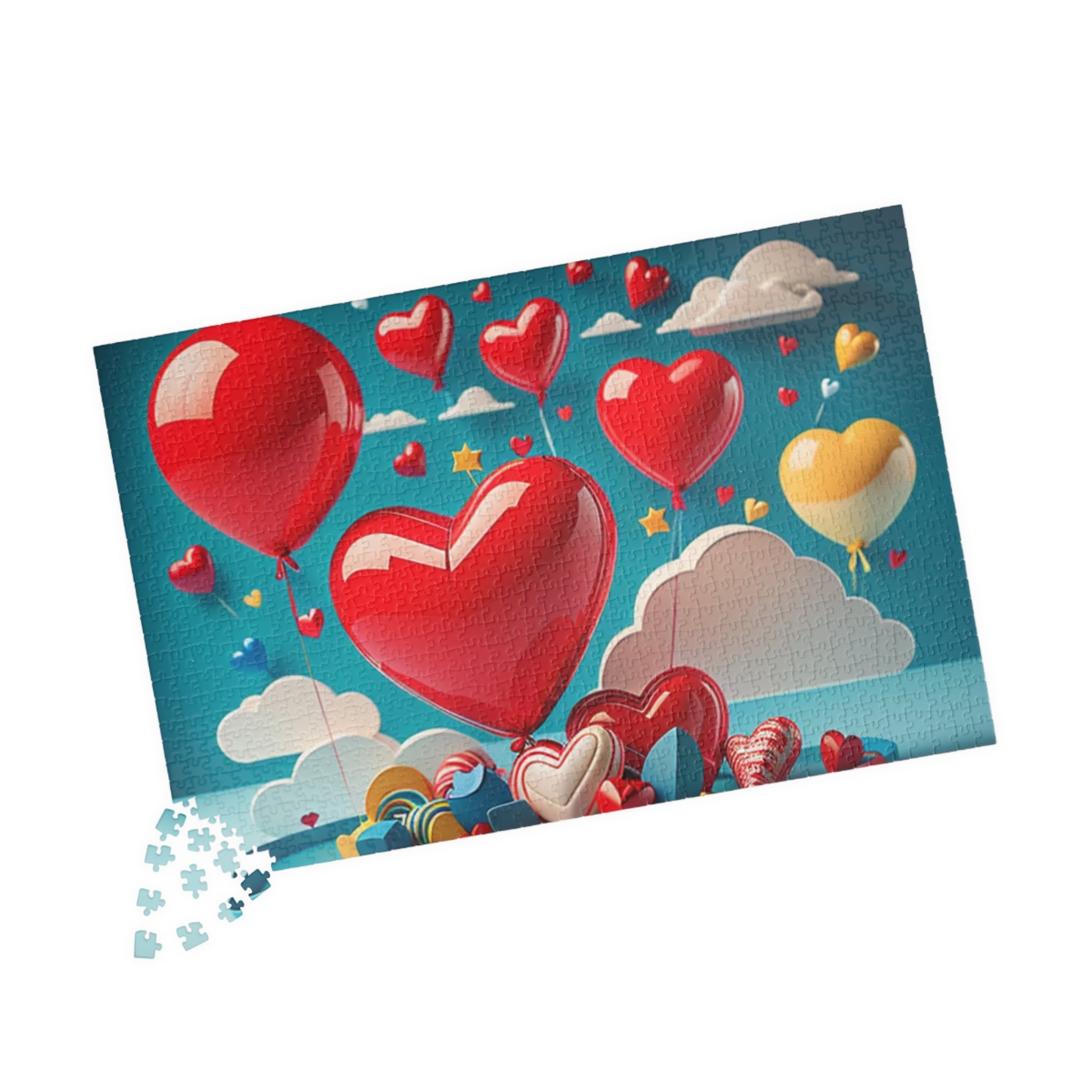 Cheerful Enchantment Haven: Valentine's Day Puzzle for Self-Care, Emotional Growth, and Personal Empowerment