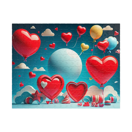 Shop our candy cloud codebreaker valentines day puzzle featuring the 252 pcs (Horizontal) style option from MySisterIsASurvivor.