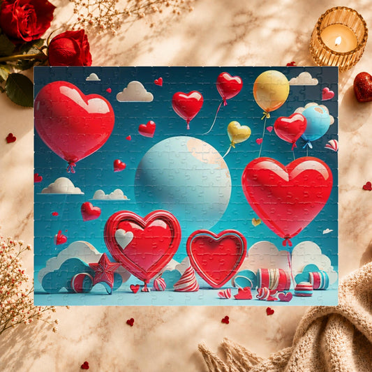Shop our candy cloud codebreaker valentines day puzzle featuring the 252 pcs (Horizontal) style option from MySisterIsASurvivor.