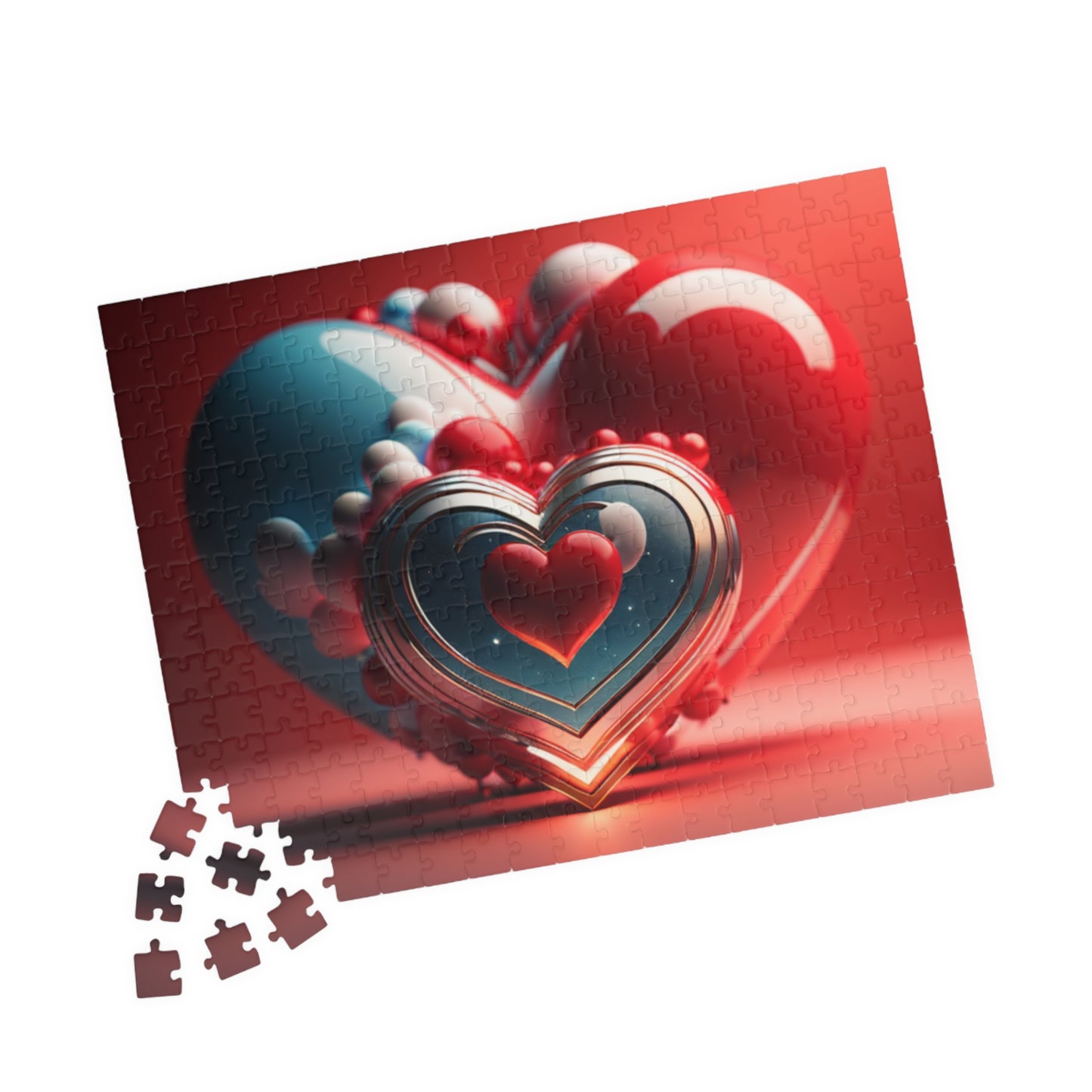 Symbolic Serenity: Valentine's Day Puzzle for Self-Care, Emotional Growth, and Personal Empowerment