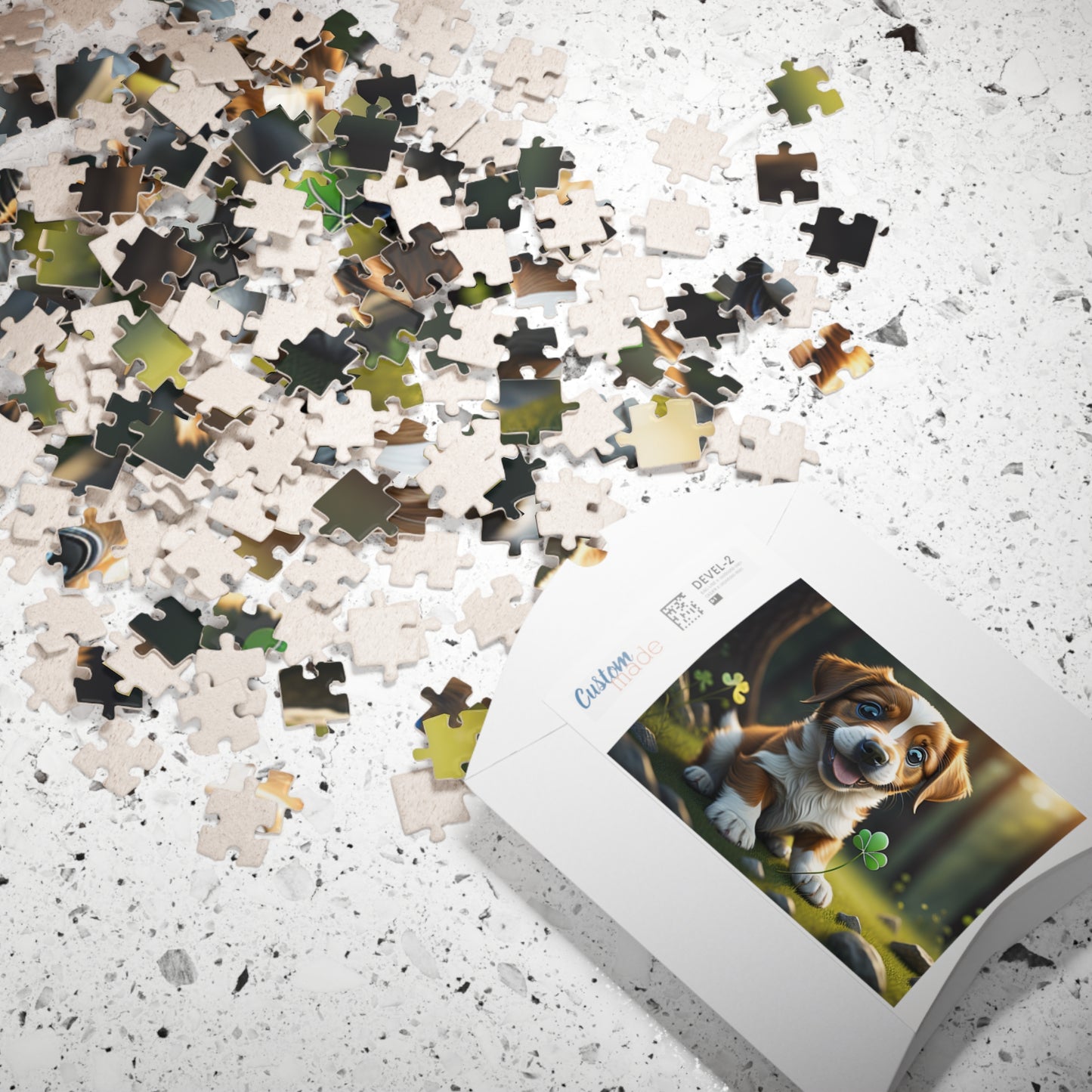 Lucky Leprechaun Pup - St. Patrick's Day Mental Health Puzzle