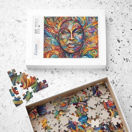 Shop our therapeutic canvas puzzle featuring the 252 pcs (Horizontal) style option from MySisterIsASurvivor.