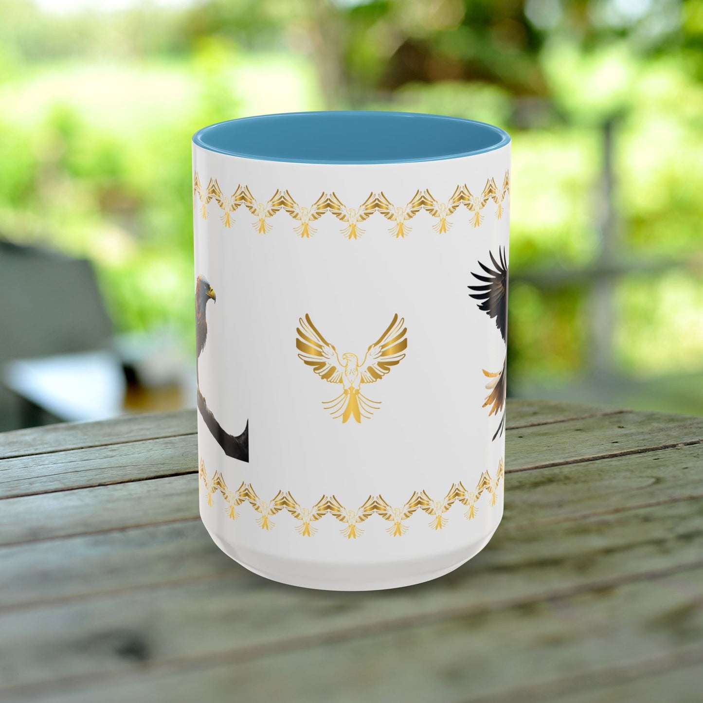 Sky Majesty Triumph Mug offering hope, resilience, and empowering strength for mental health support.
