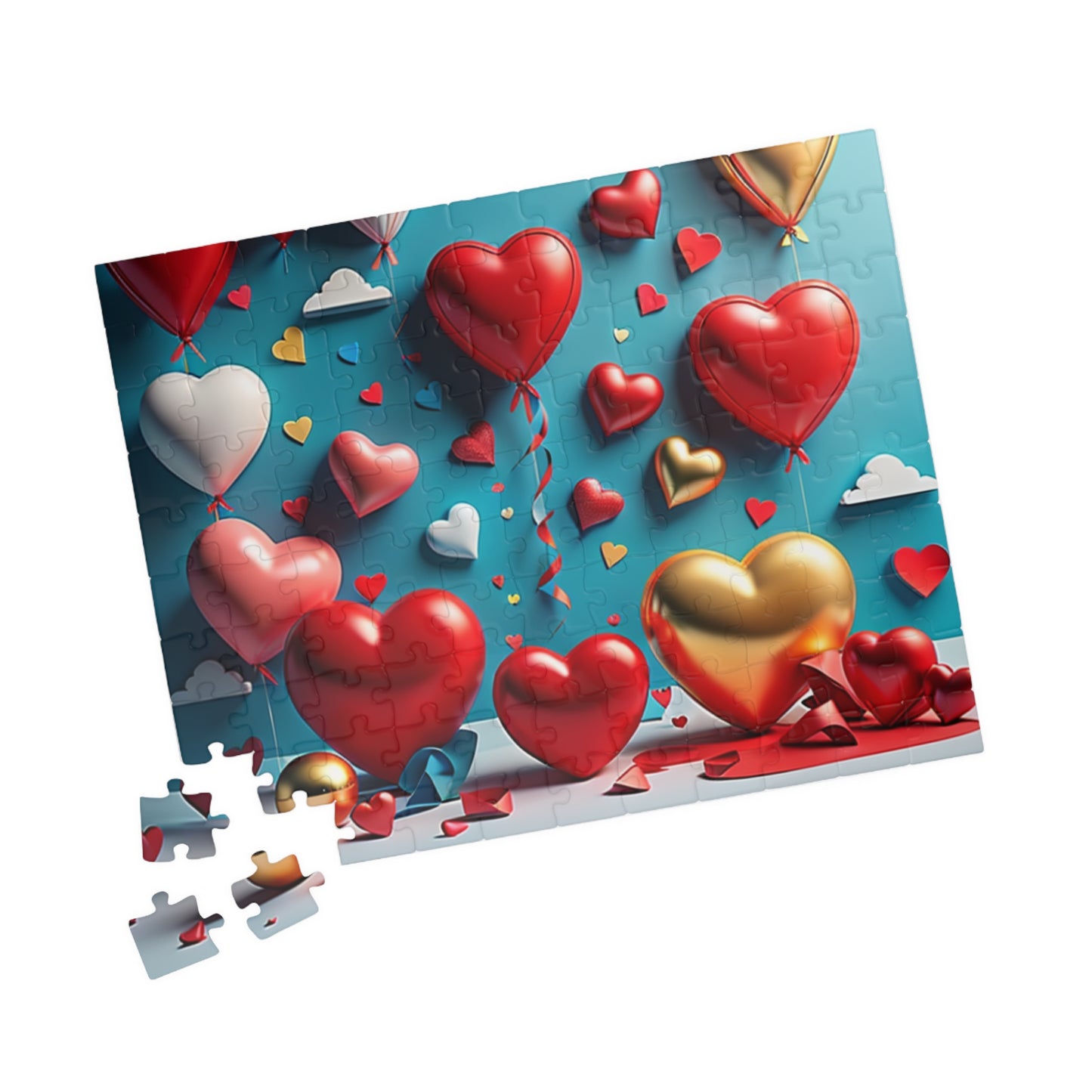 Sweetheart Shuffle: Valentine's Day Puzzle for Self-Care, Emotional Growth, and Personal Empowerment