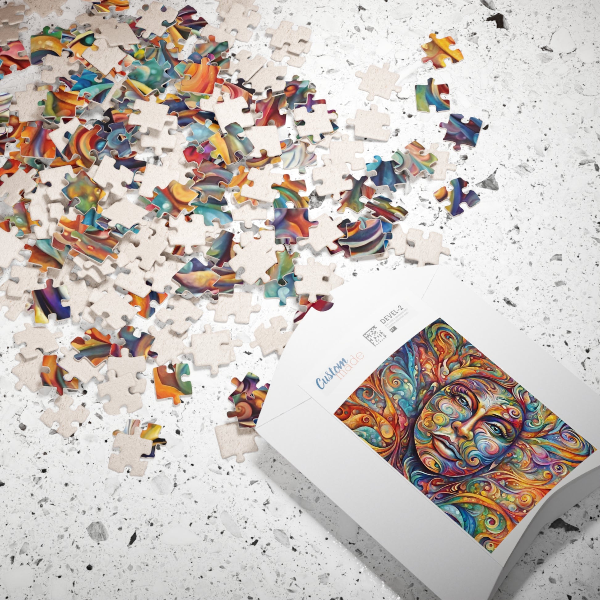 Therapeutic Canvas- Mental Health Design Puzzle