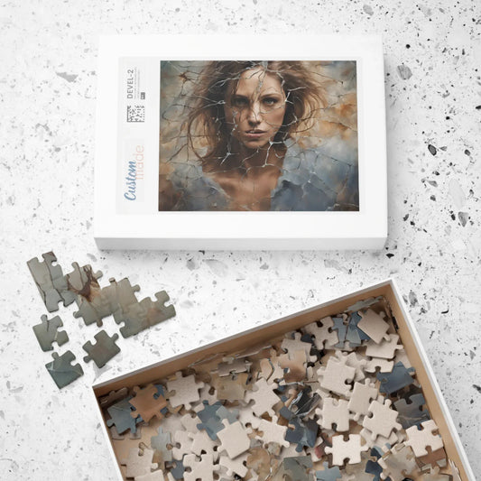 Shop our break free puzzle featuring the 252 pcs (Horizontal) style option from MySisterIsASurvivor.