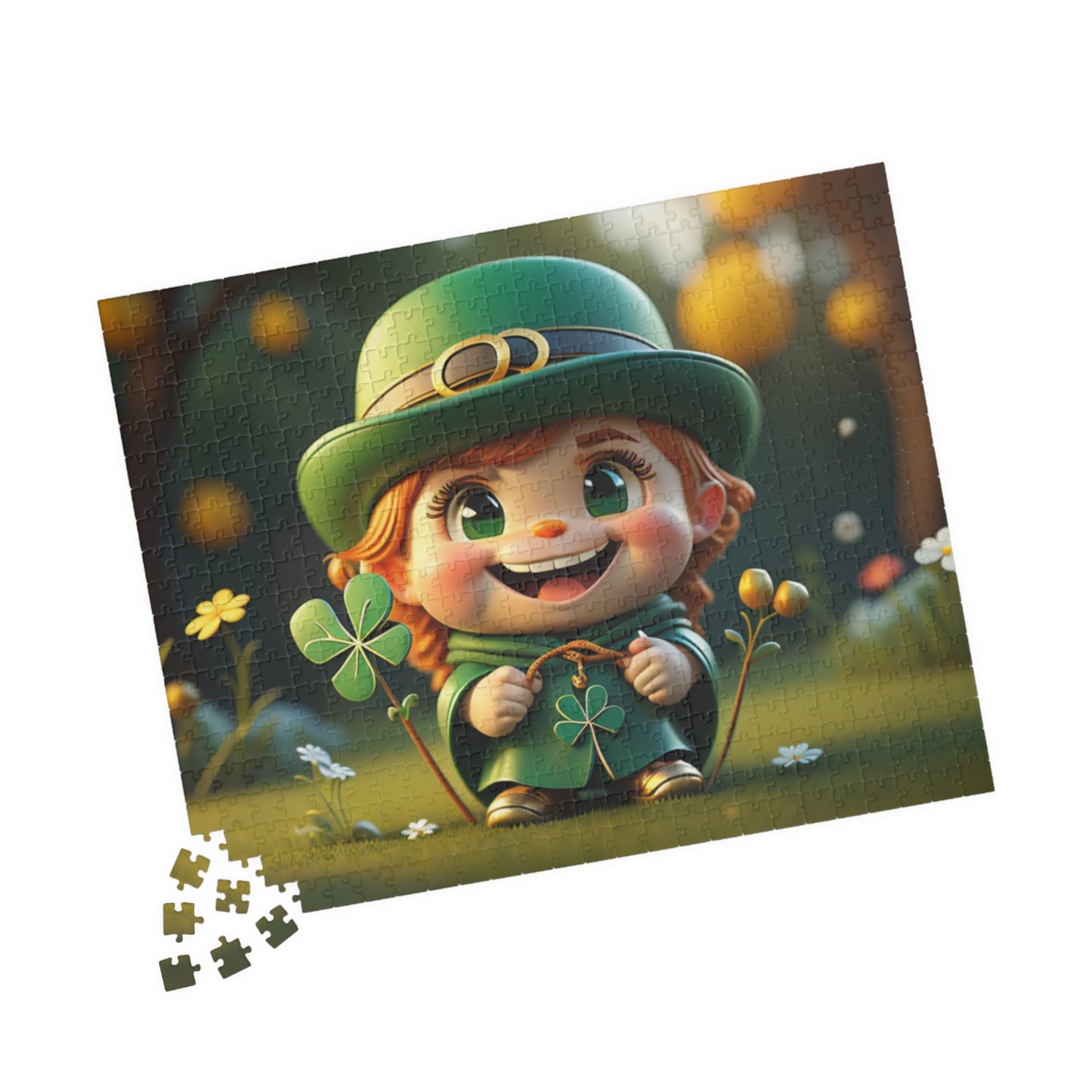 Serendipitous Leprechaun Laughter - St. Patrick's Day Mental Health Puzzle