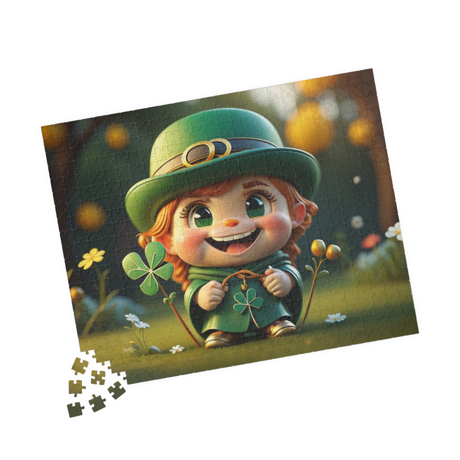 Serendipitous Leprechaun Laughter - St. Patrick's Day Mental Health Puzzle