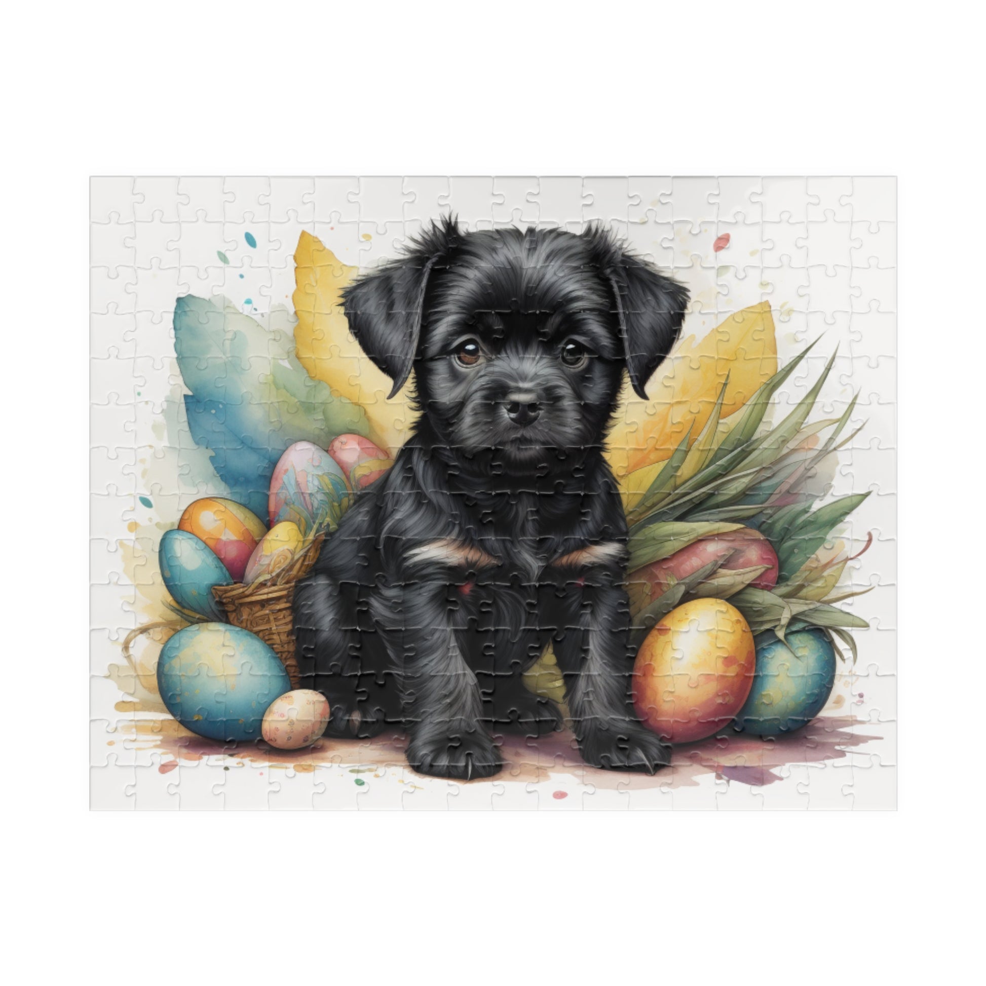 Affenpinscher Easter Puppy Puzzle - Dog Lovers, Mental Health Benefits, Holiday Fun, Mindfulness, Stress Relief, Festive Gift