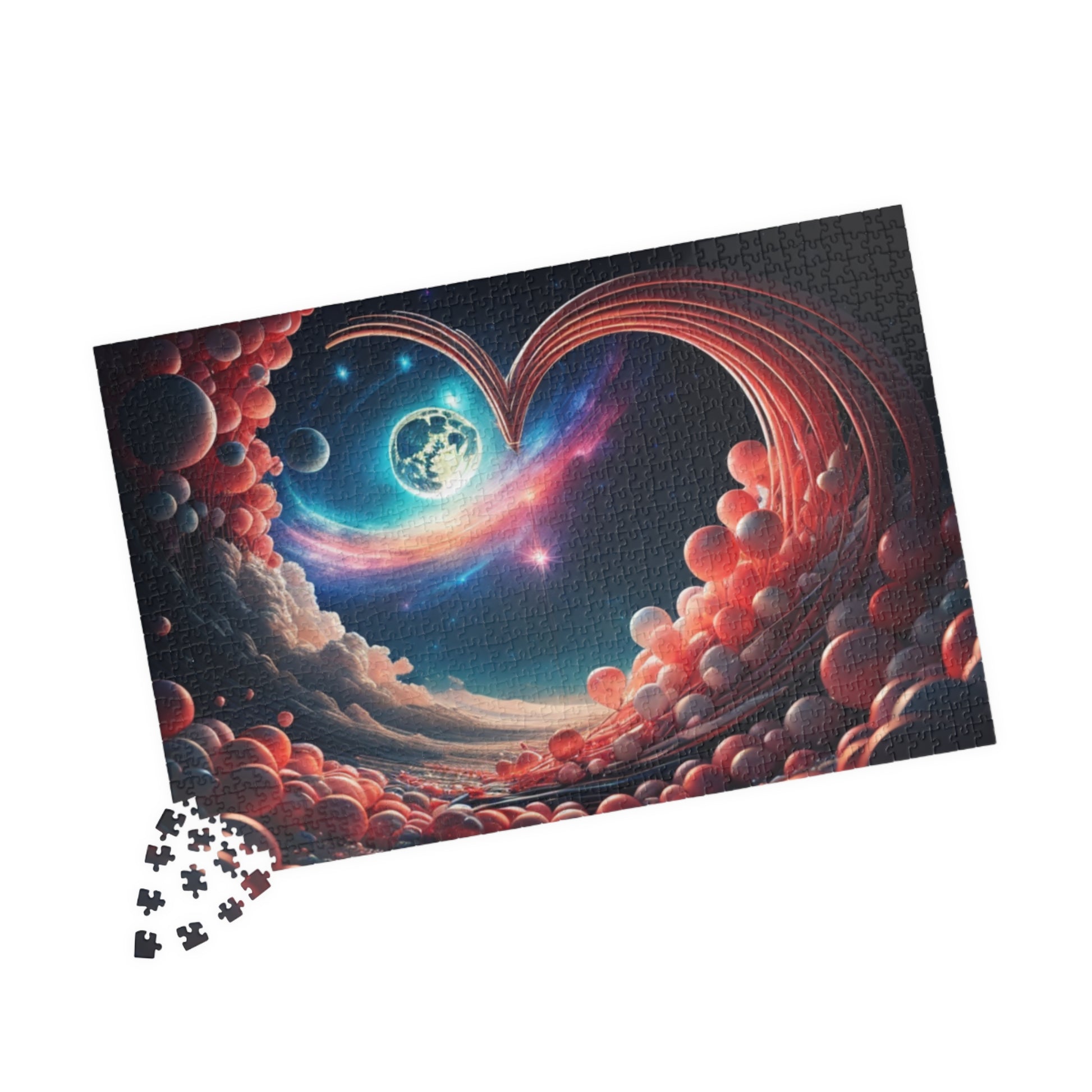 Celestial Love: Valentine's Day Puzzle for Self-Care, Emotional Growth, and Personal Empowerment