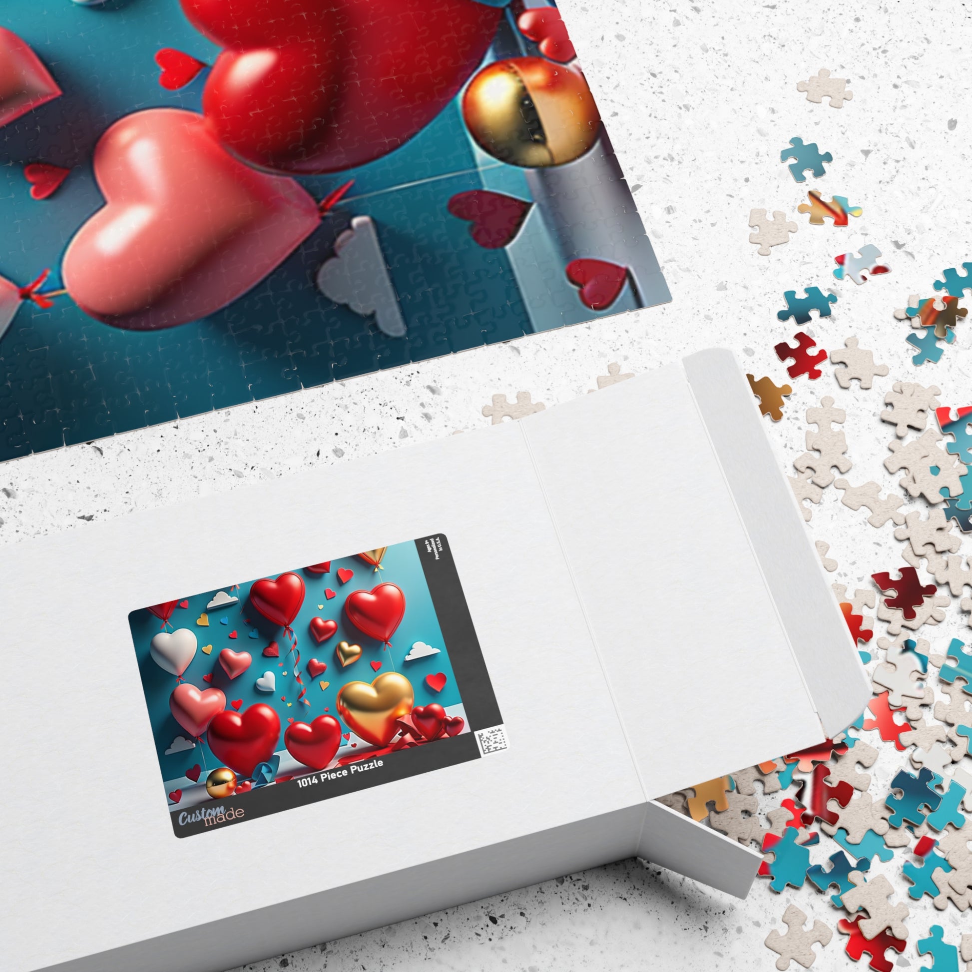 Sweetheart Shuffle: Valentine's Day Puzzle for Self-Care, Emotional Growth, and Personal Empowerment