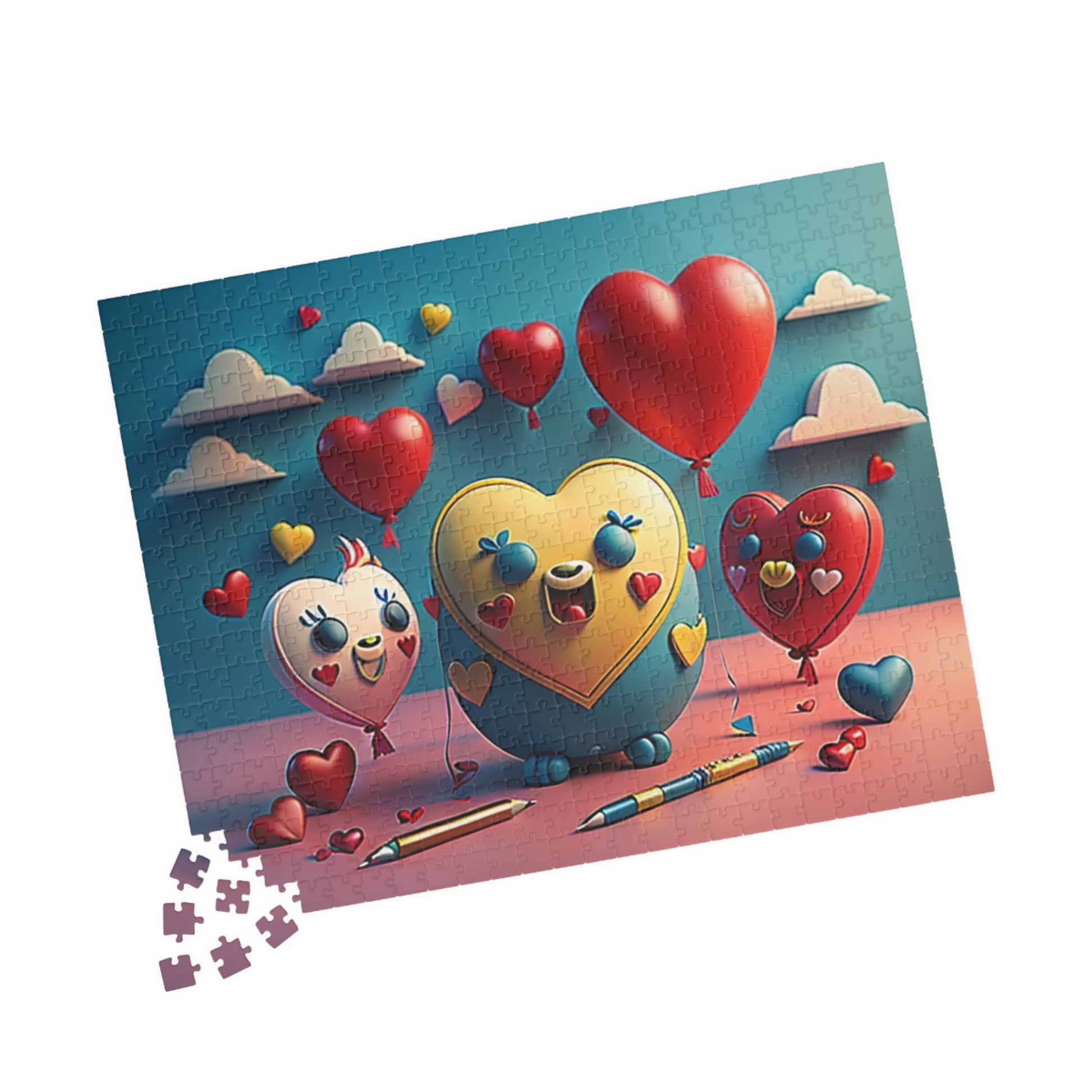 Chuckles and Charm Chunking: Valentine's Day Puzzle for Self-Care, Emotional Growth, and Personal Empowerment