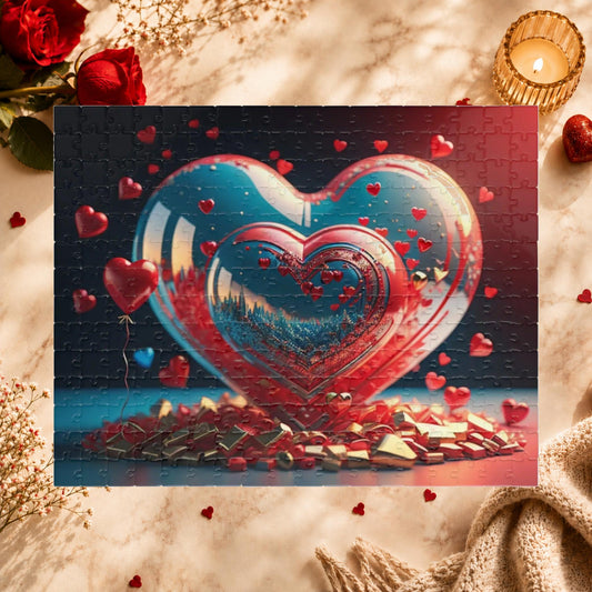 Shop our hearts in harmony valentines day puzzle featuring the 252 pcs (Horizontal) style option from MySisterIsASurvivor.