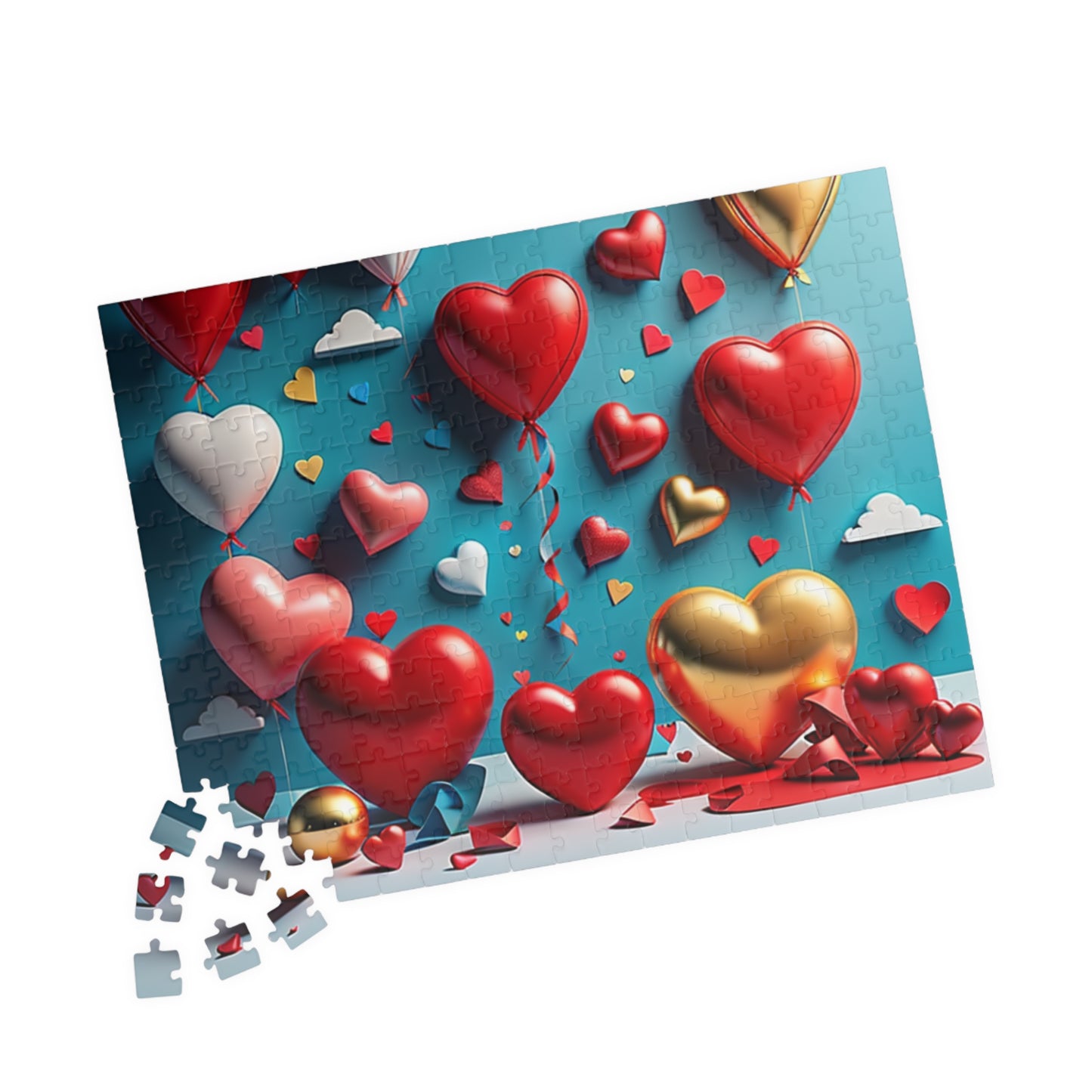 Sweetheart Shuffle: Valentine's Day Puzzle for Self-Care, Emotional Growth, and Personal Empowerment