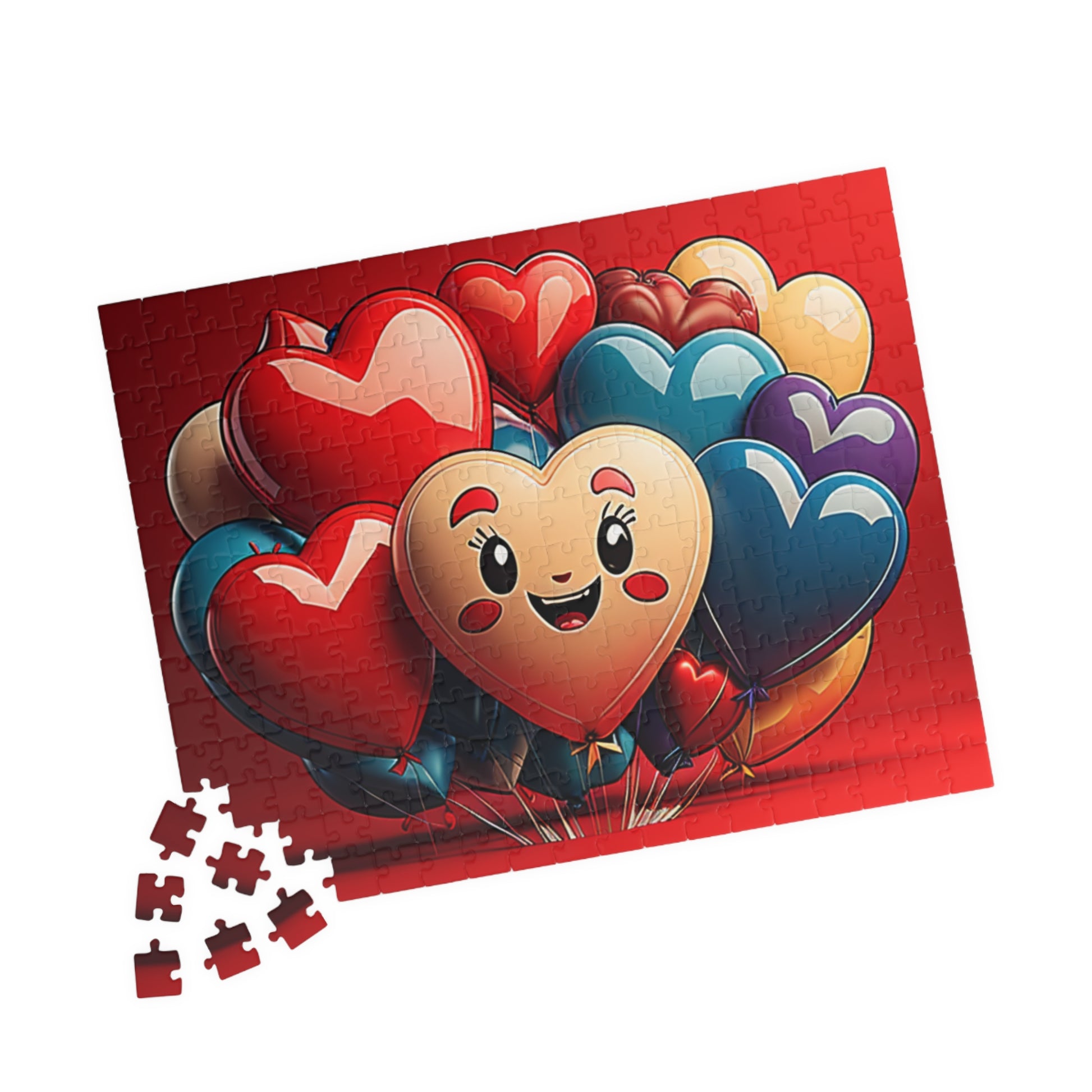 Happy Thoughts Harmony: Valentine's Day Puzzle for Self-Care, Emotional Growth, and Personal Empowerment