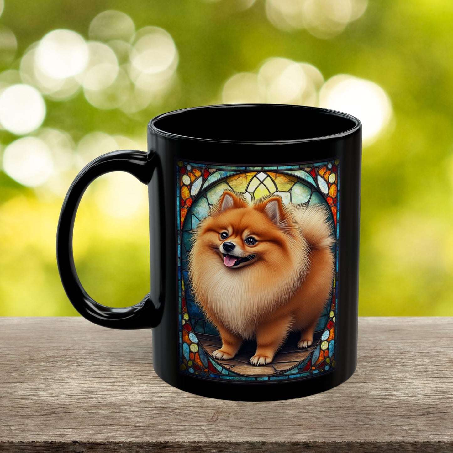 Pomeranian (Red Sable) Personalized Dog Breed Mug, Pet Lover Mug, Dog Coffee Mug, Custom Name Mug, Dog Lover Gift, Dog-Themed Mug