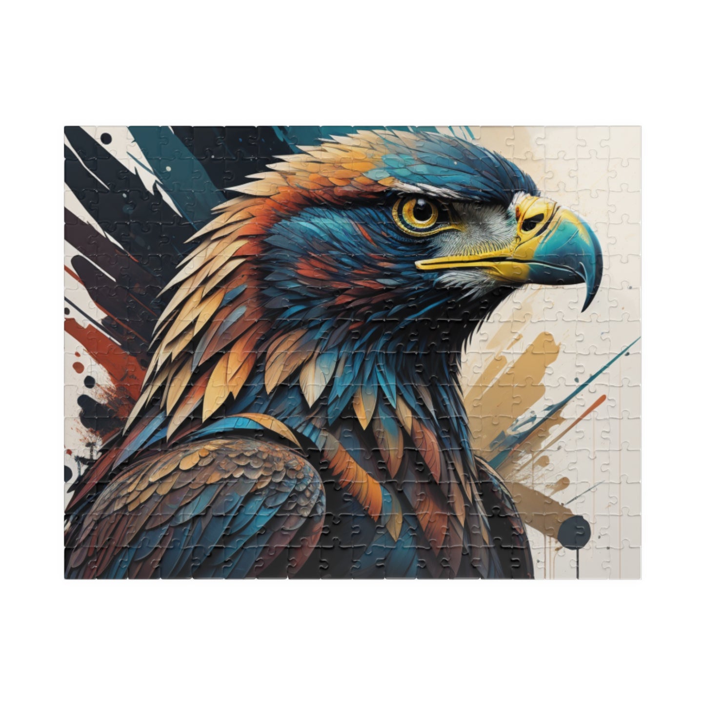 Raptor Resilience: Majestic Eagle Puzzle - Symbol of Strength, Freedom, and Resilience