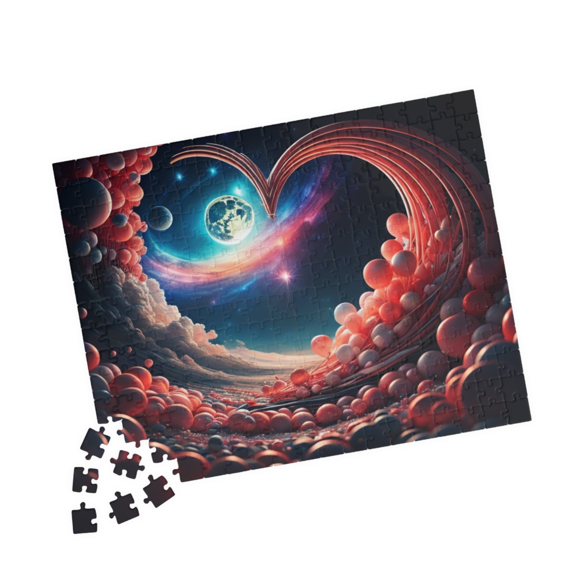 Celestial Love: Valentine's Day Puzzle for Self-Care, Emotional Growth, and Personal Empowerment