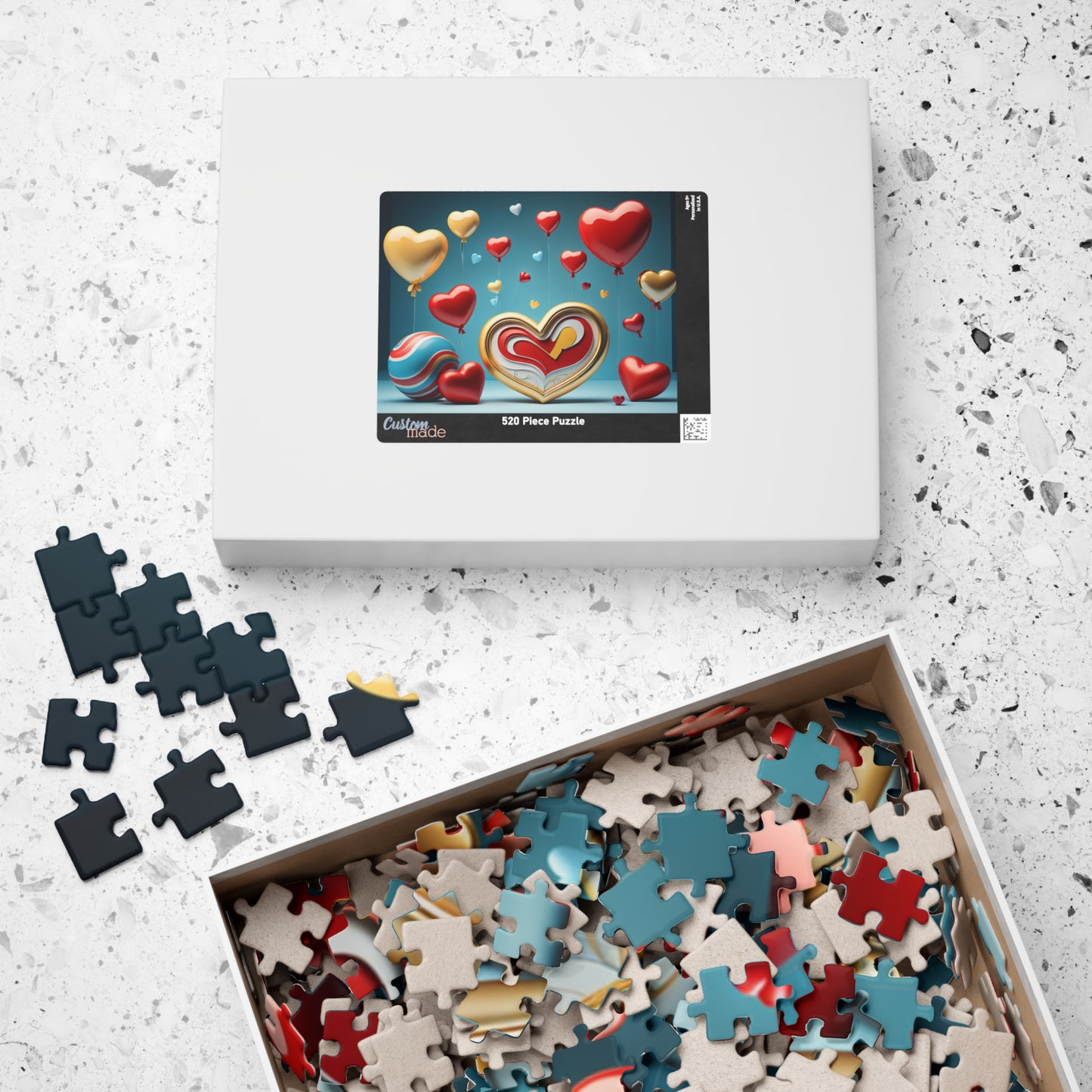 Uplifting Unwind Unison: Valentine's Day Puzzle for Self-Care, Emotional Growth, and Personal Empowerment