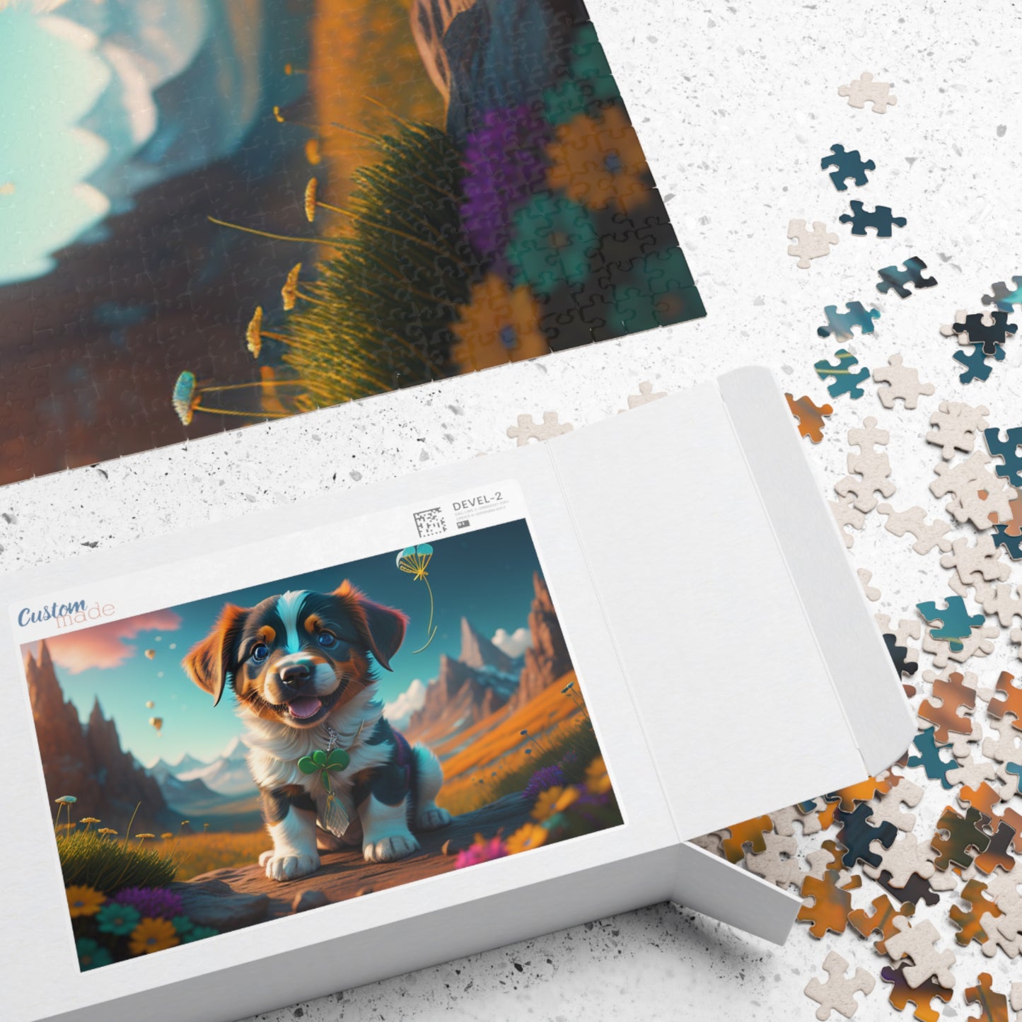 Shamrock Snuggles - St. Patrick's Day Mental Health Puzzle