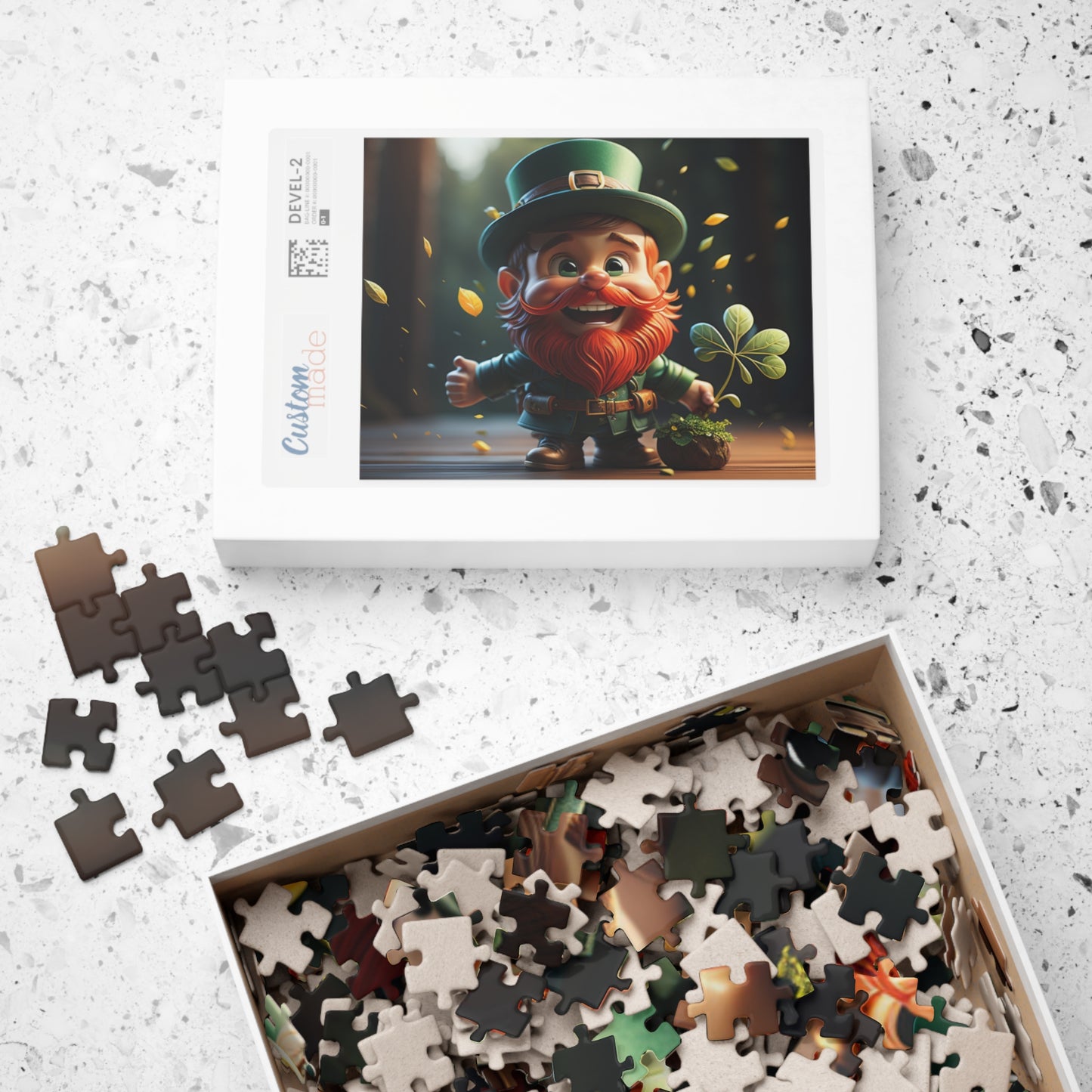 Leprechaun Glee - St. Patrick's Day Mental Health Puzzle