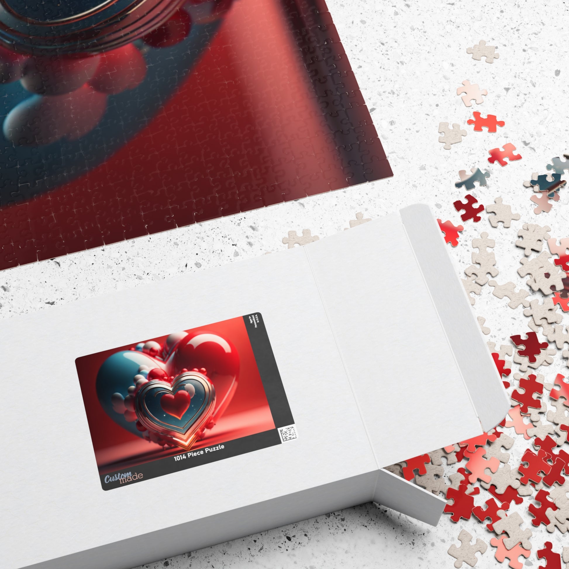 Symbolic Serenity: Valentine's Day Puzzle for Self-Care, Emotional Growth, and Personal Empowerment