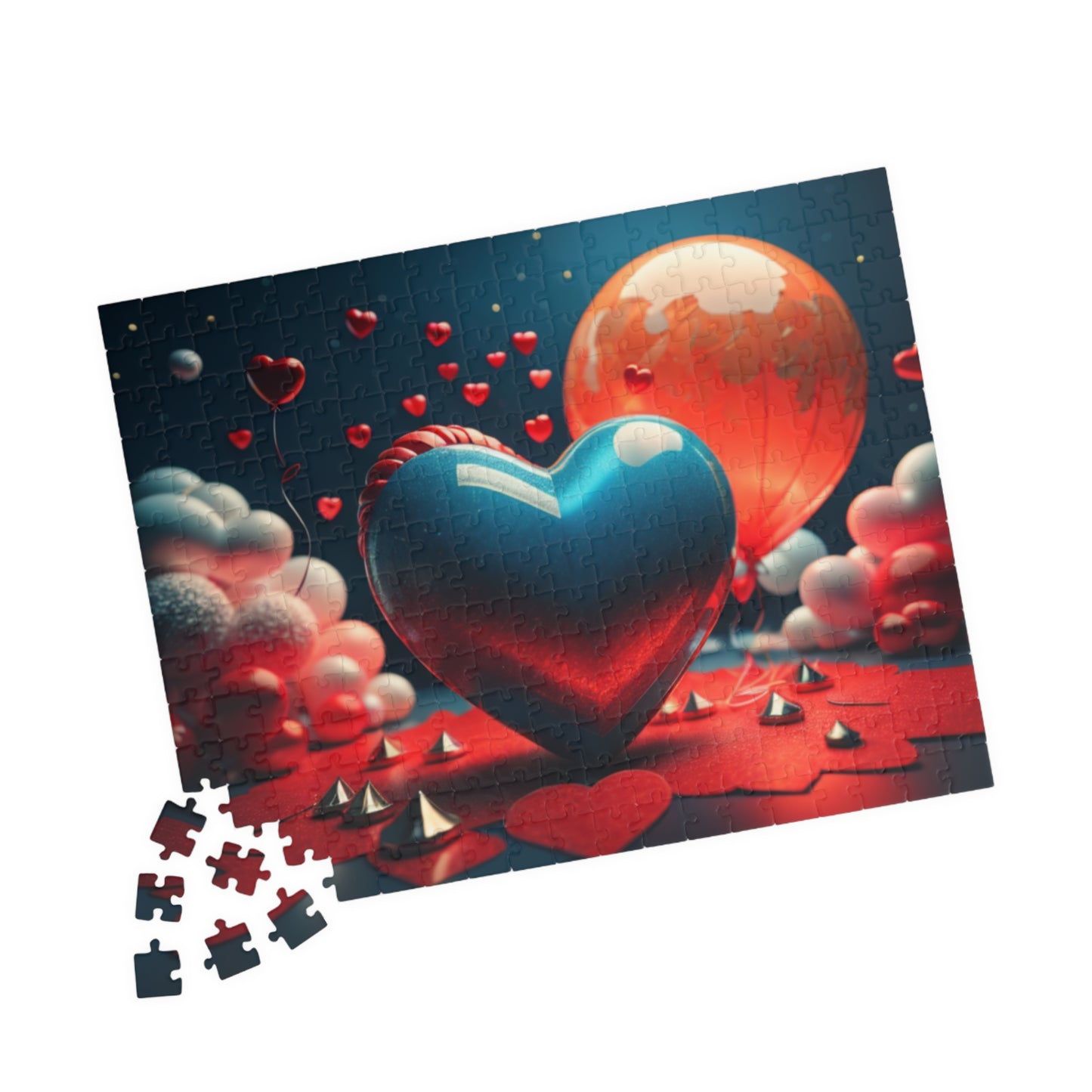 Dreamy Heartscape: Valentine's Day Puzzle for Self-Care, Emotional Growth, and Personal Empowerment