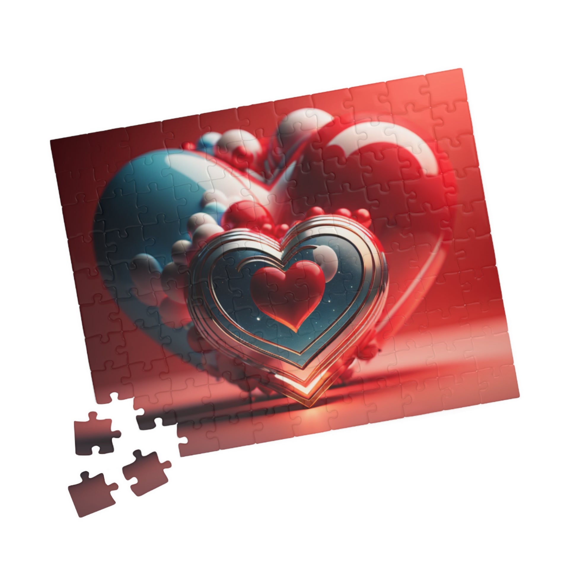 Symbolic Serenity: Valentine's Day Puzzle for Self-Care, Emotional Growth, and Personal Empowerment