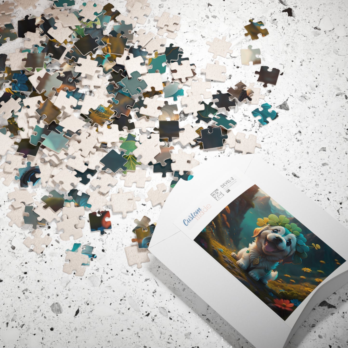 Pawsitive Paddy's Puzzle Parade - St. Patrick's Day Mental Health Puzzle