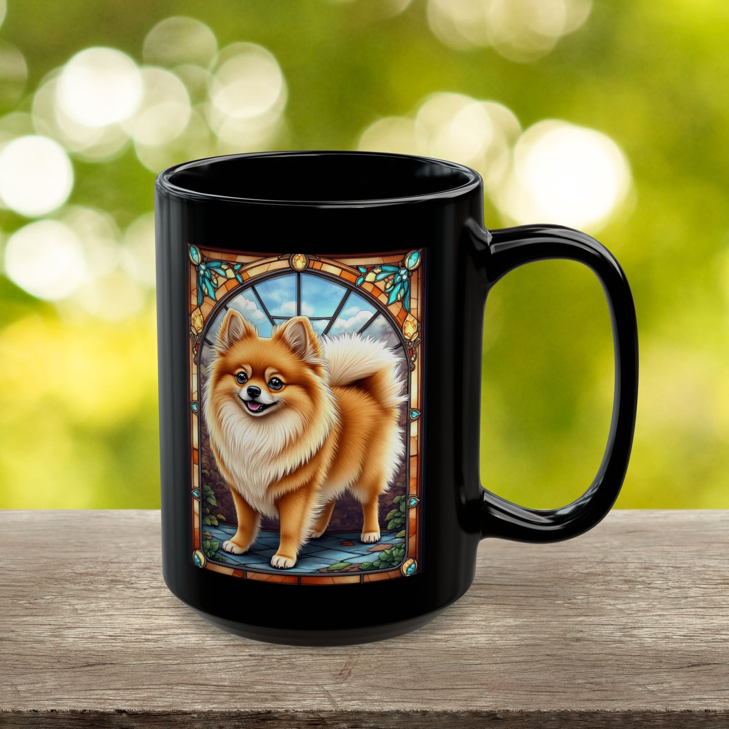 Pomeranian (Orange Sable) Personalized Dog Breed Mug, Pet Lover Mug, Dog Coffee Mug, Custom Name Mug, Dog Lover Gift, Dog-Themed Mug