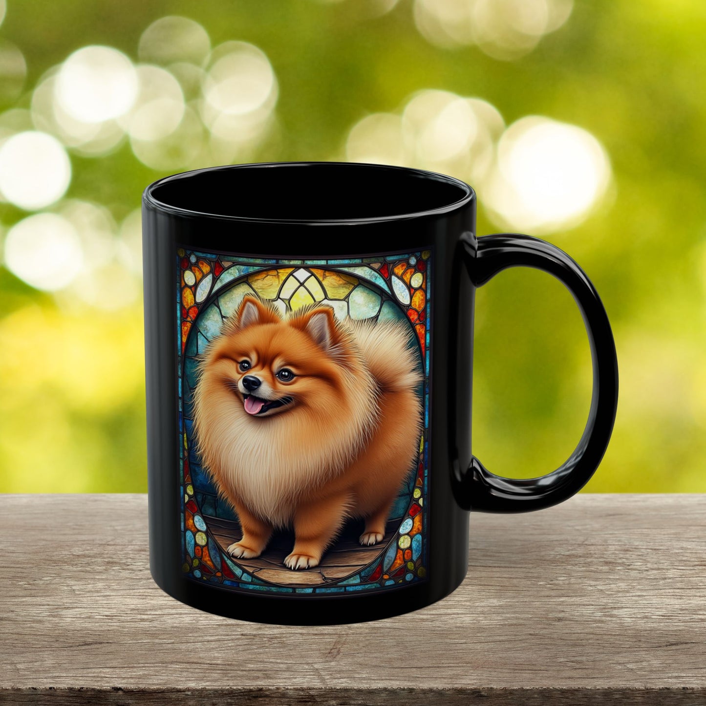 Pomeranian (Red Sable) Personalized Dog Breed Mug, Pet Lover Mug, Dog Coffee Mug, Custom Name Mug, Dog Lover Gift, Dog-Themed Mug