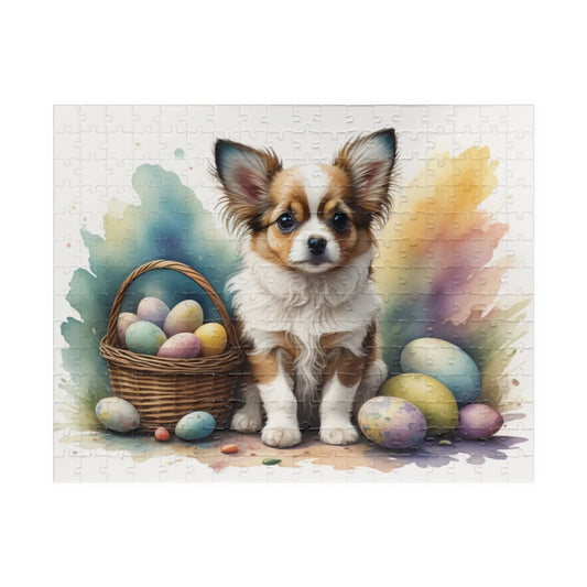 Shop our papillon hoppy paws easter delight mental health puzzle 1 featuring the 252 pcs (Horizontal) style option from MySisterIsASurvivor.