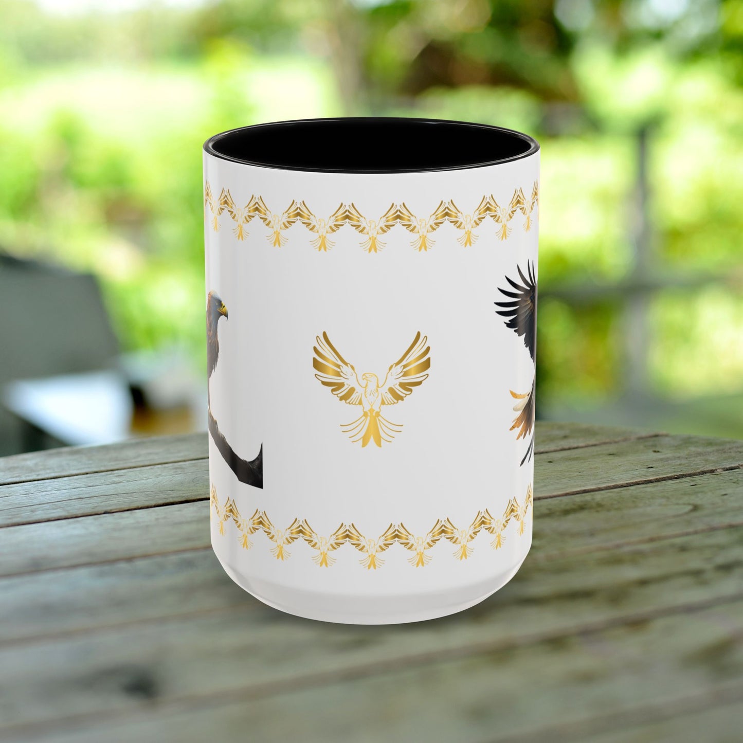 Sky Majesty Triumph Mug offering hope, resilience, and empowering strength for mental health support.