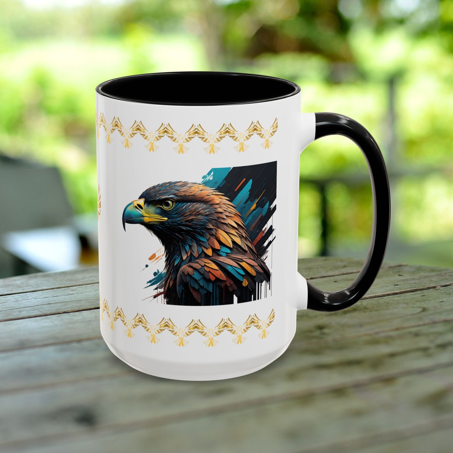 Eagle’s Strength & Resilience Mug providing hope, strength, and mental health support for overcoming obstacles.