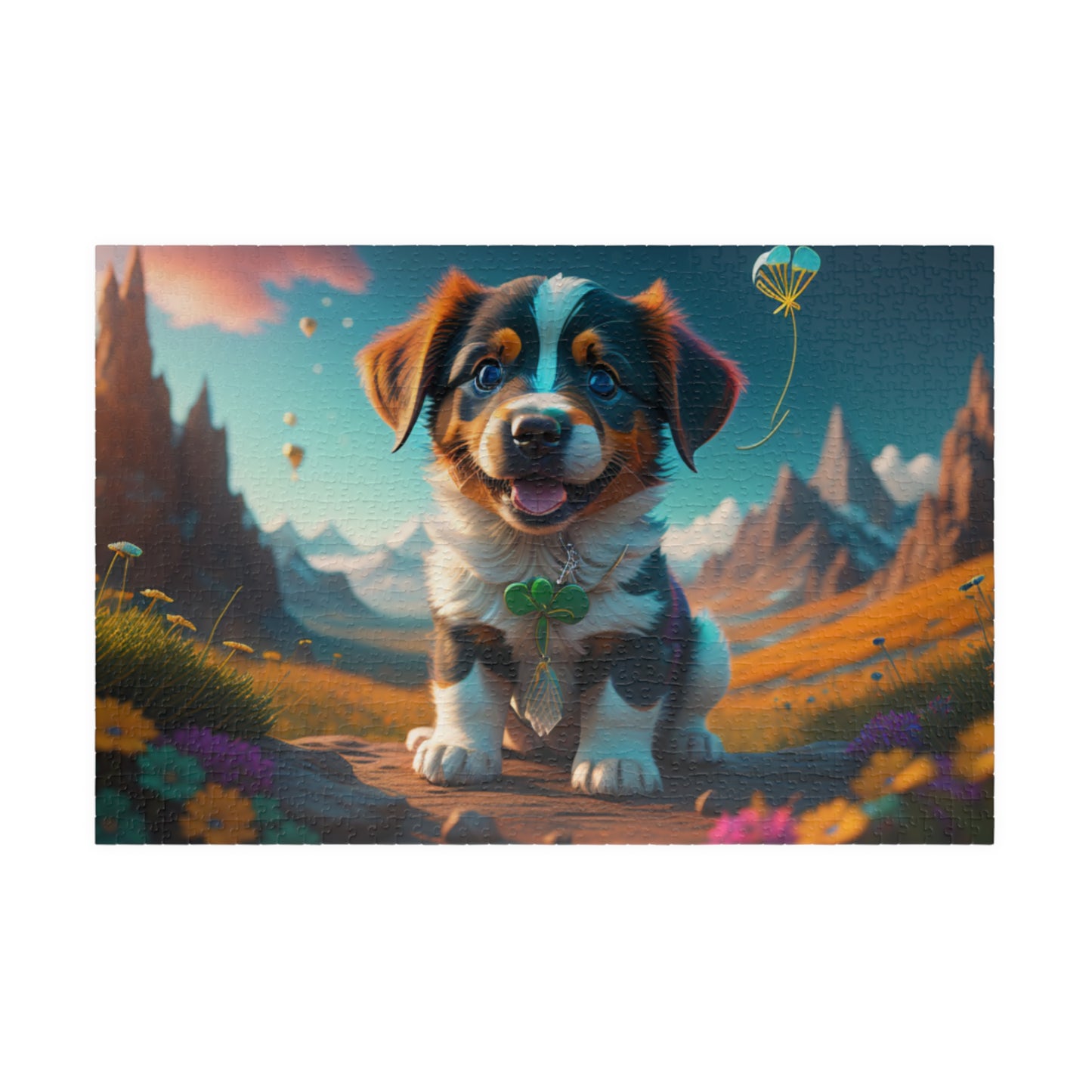 Shamrock Snuggles - St. Patrick's Day Mental Health Puzzle