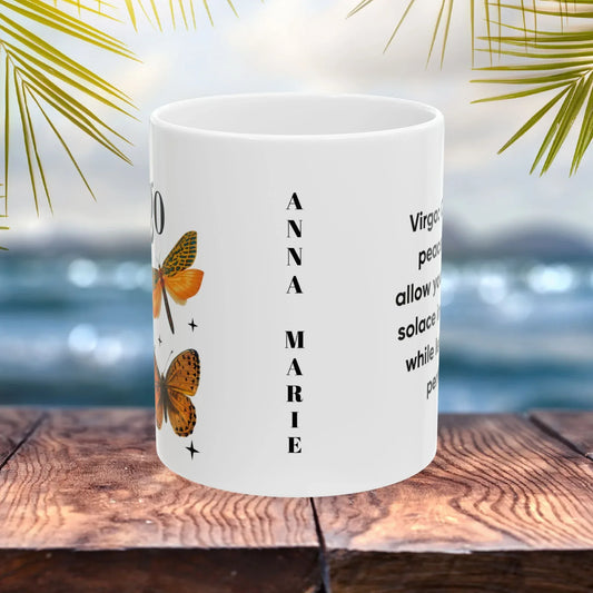 Shop our virgo zodiac white ceramic mug 11oz 15oz 1 featuring the 15oz style option from MySisterIsASurvivor.